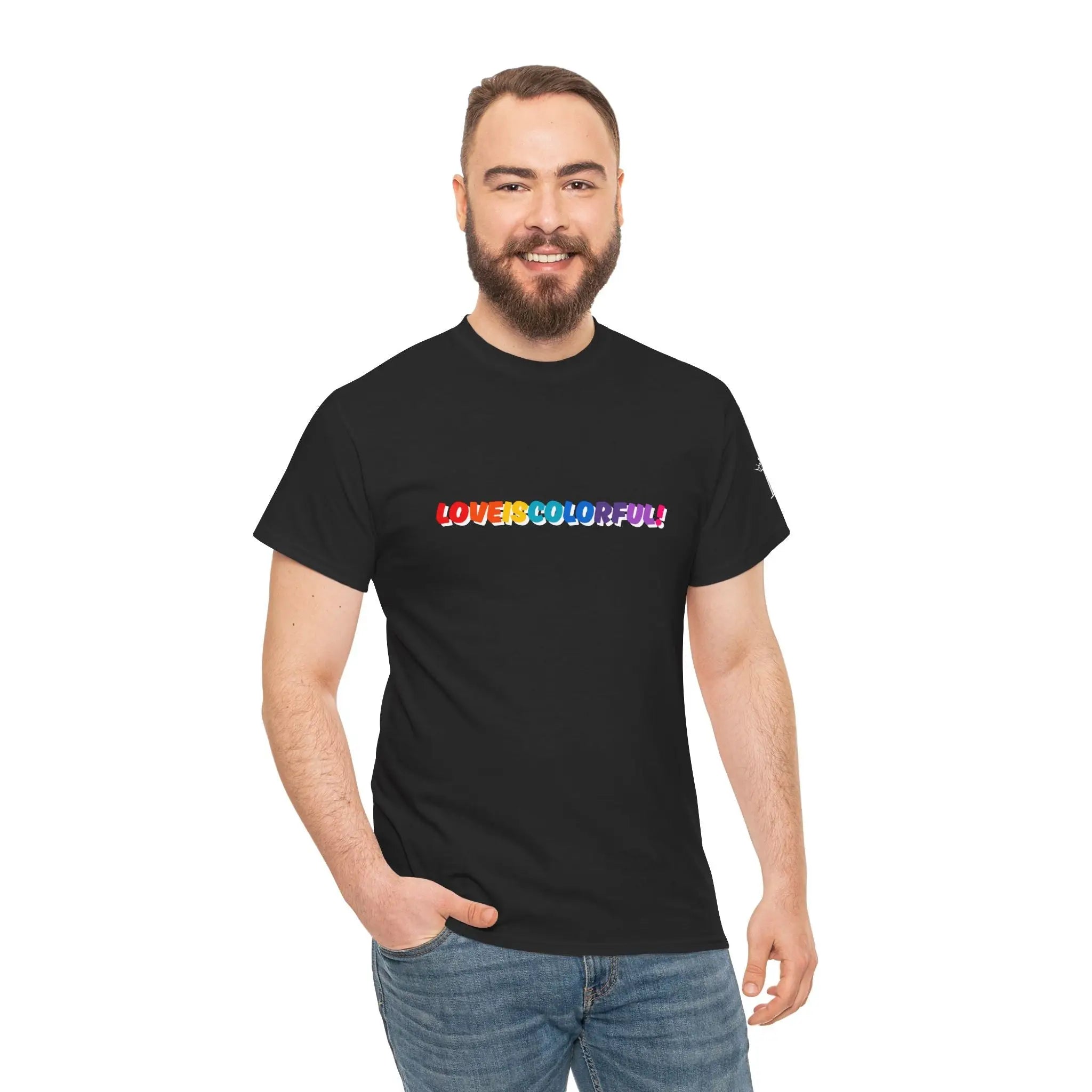 Love is Colorful! | Mix & Match 100% Cotton Unisex Fun-Flirty Lovers’ Tees
