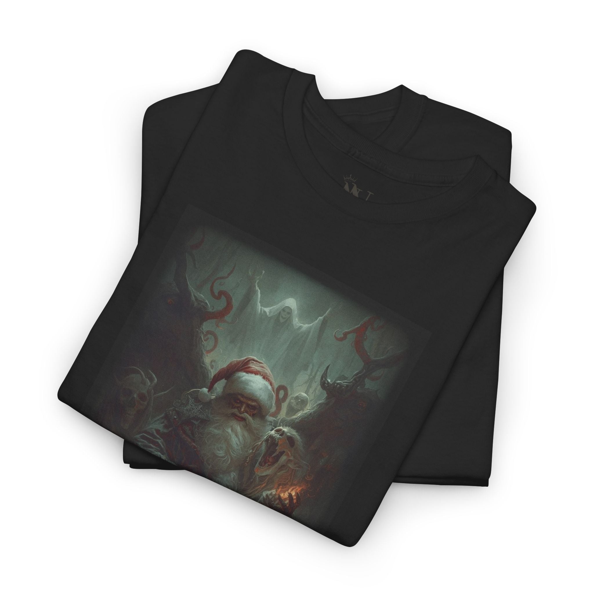 Evil Santa Christmas Fantasy | Mix & Match Cotton Unisex Fun-Flirty Lovers’ T-Shirts