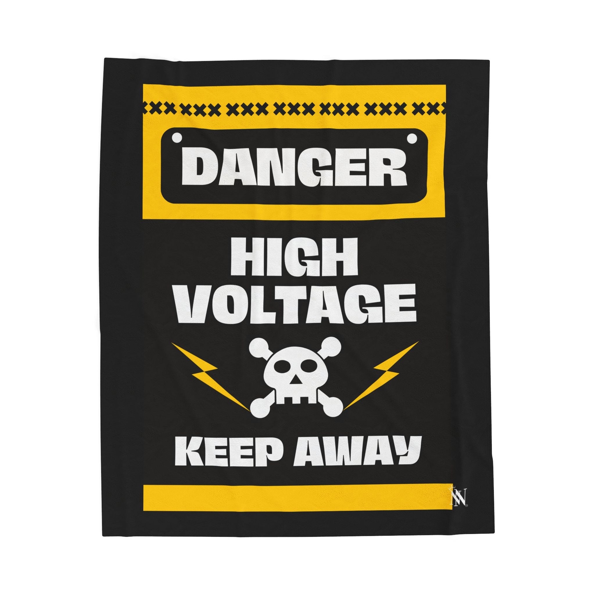Danger High Voltage | Mix & Match Soft Fun-Flirty Lovers’ Blankets