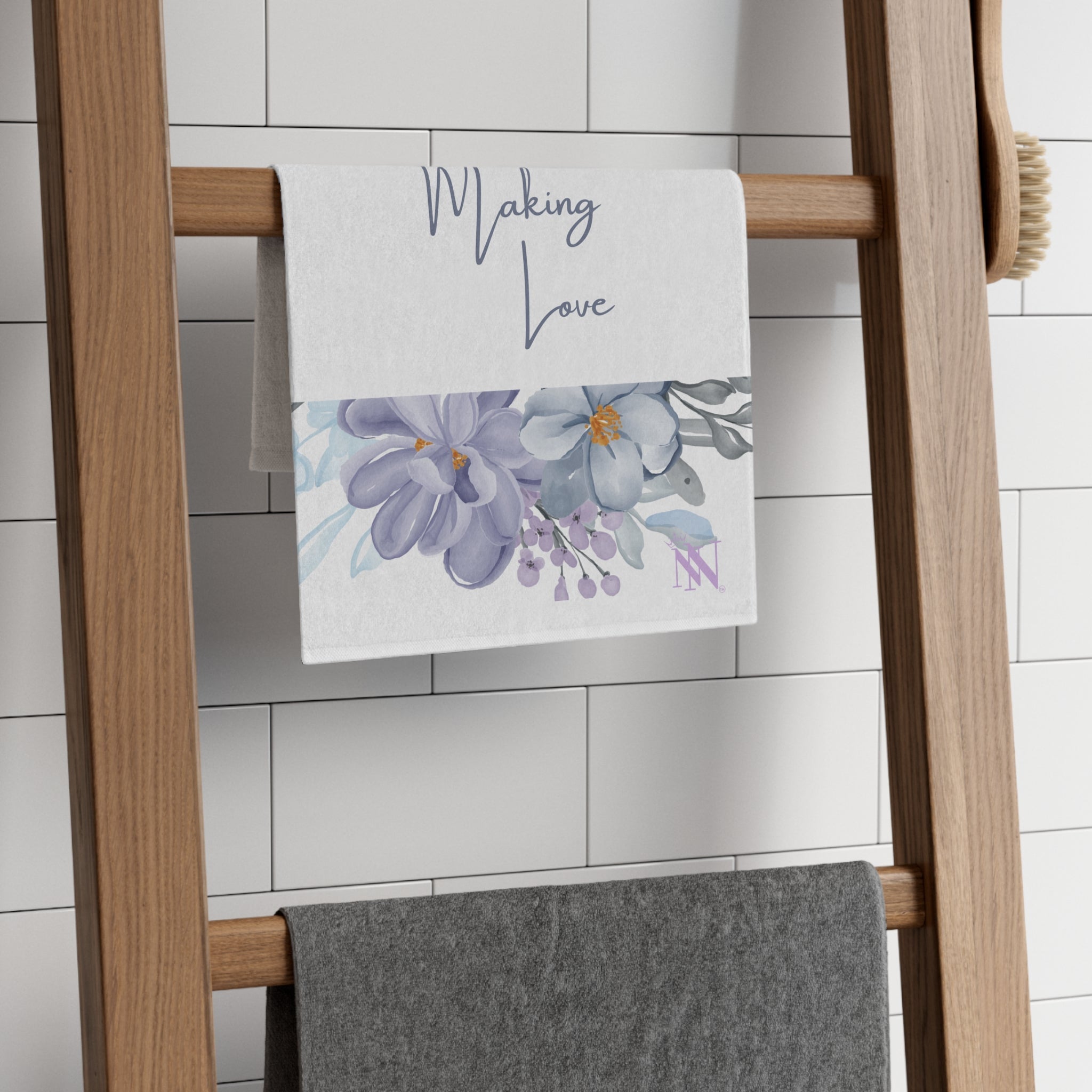 Making Love Floral | Mix & Match Soft Fun-Flirty Lovers’ Towels