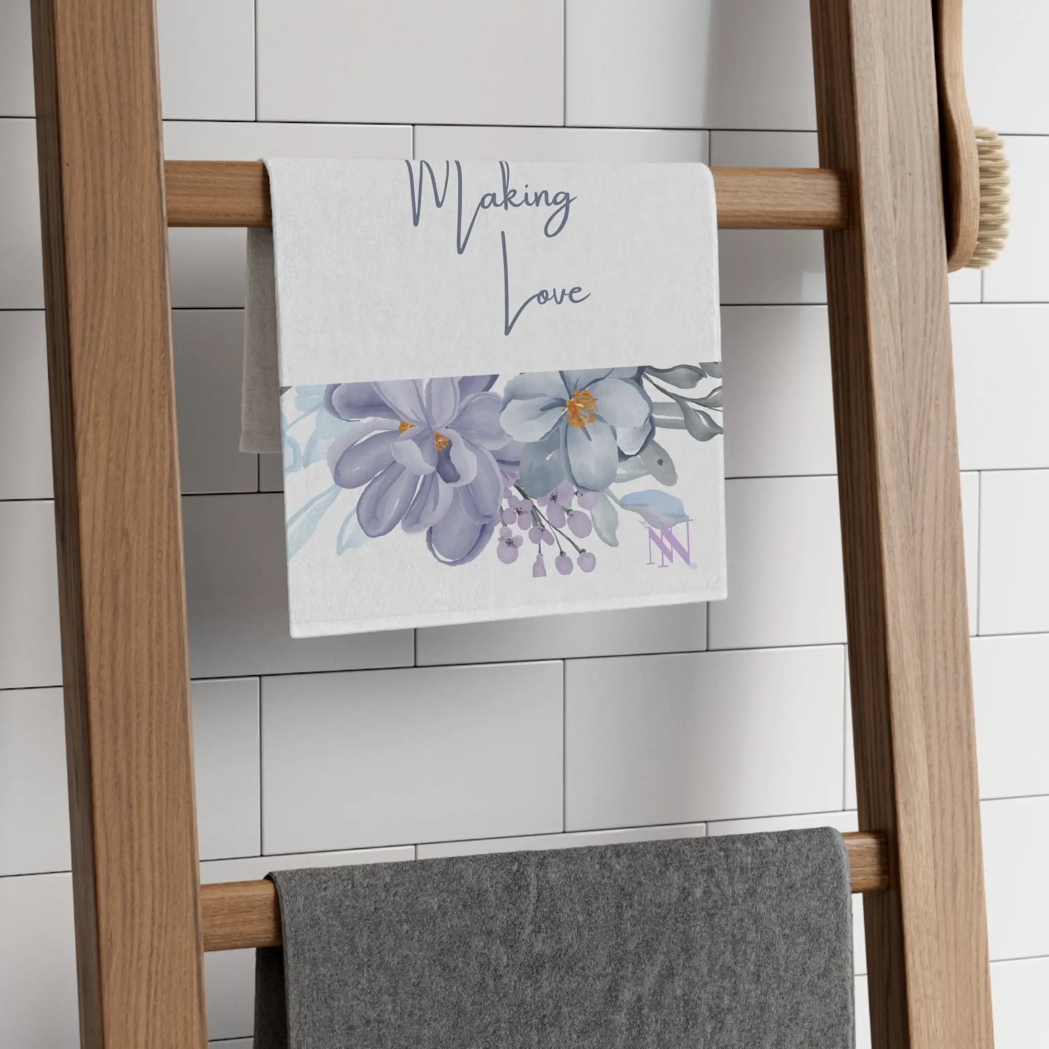 Making Love Floral | Mix & Match Soft Fun-Flirty Lovers’ Towels