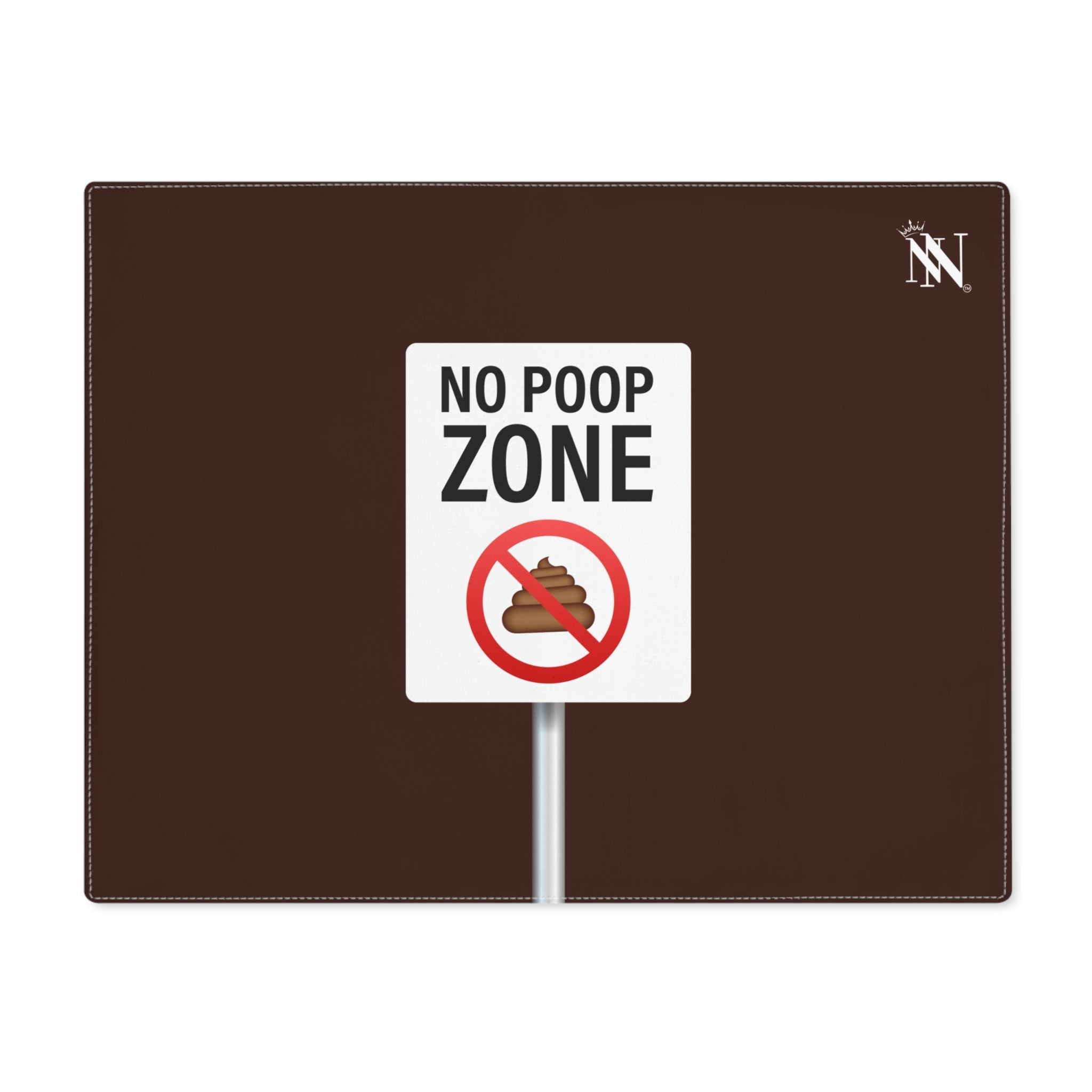 No Poop Zone | Mix & Match Playful Fun-Flirty Lovers’ Toy Mats