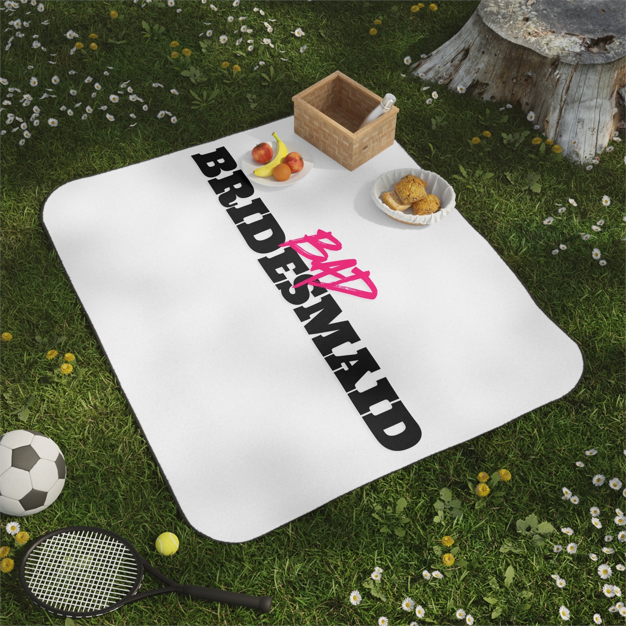 Bad Bridesmaid | Mix Match Fun-Flirty Lovers’ Water-Resistant Blankets