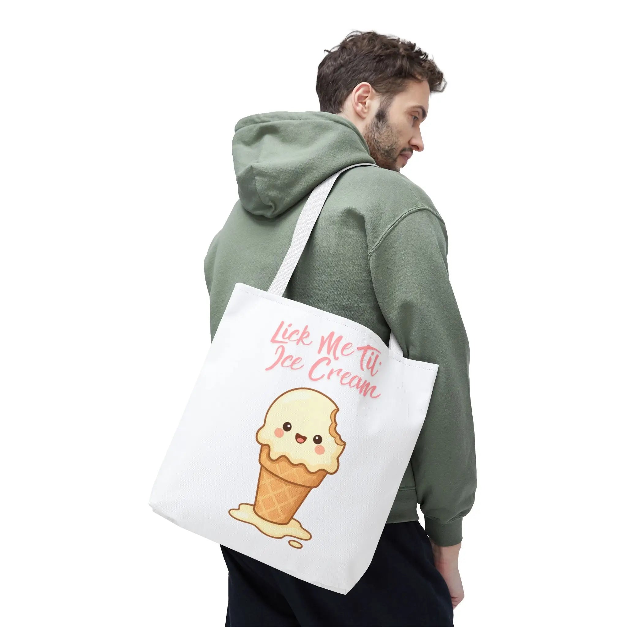 Lick Me Til’ Ice Cream Tote Bag