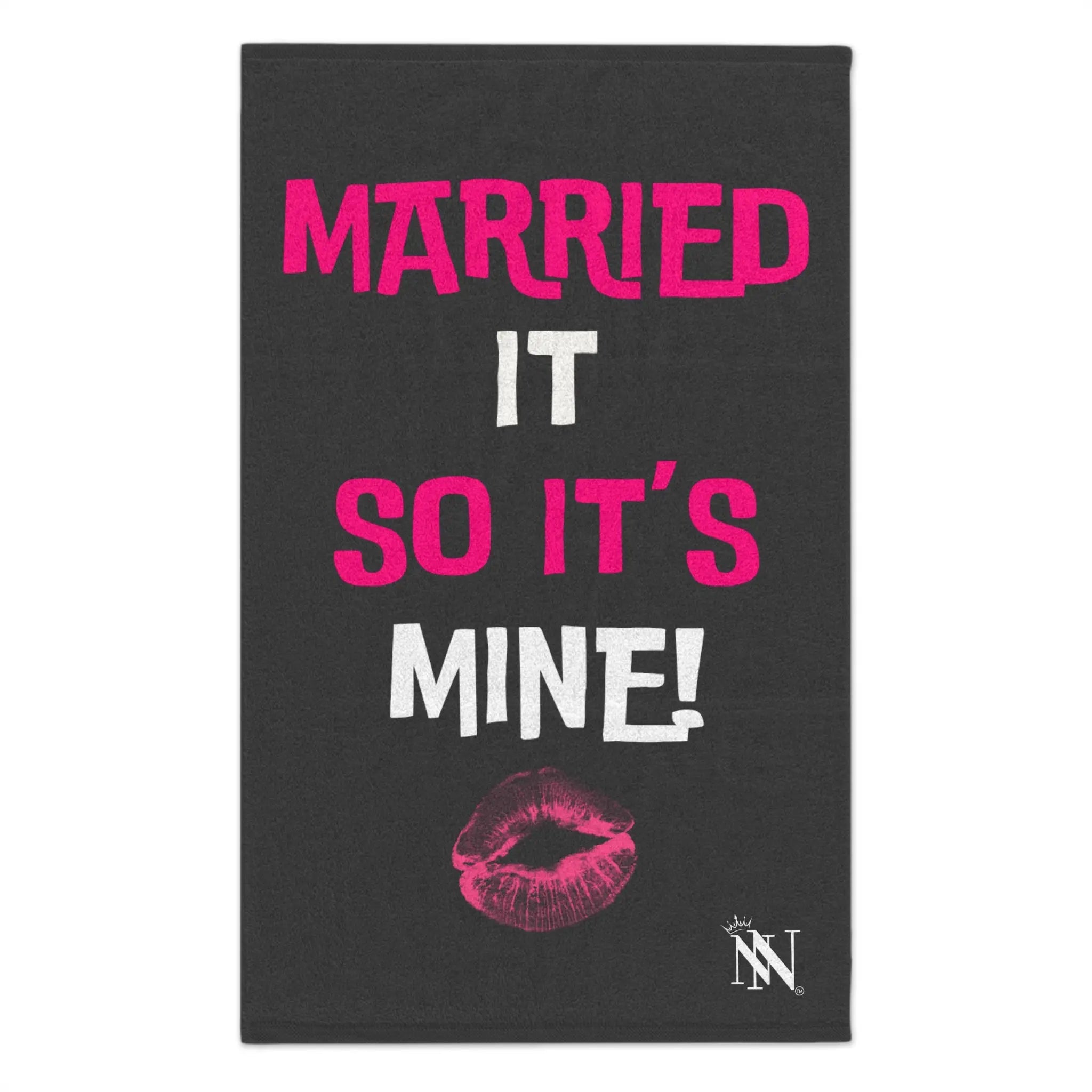 Married It So It’s Mine! With a Kiss Sex Towel
