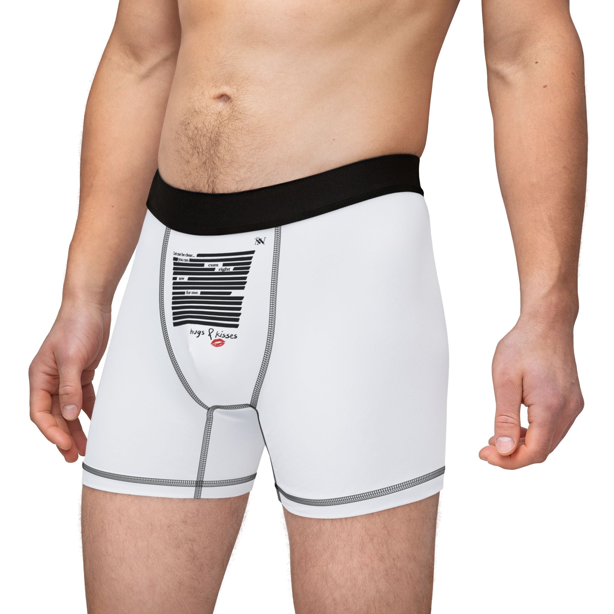 Let Me Be Clear... | Mix & Match Men’s Fun-Flirty Lovers’ Boxer Briefs