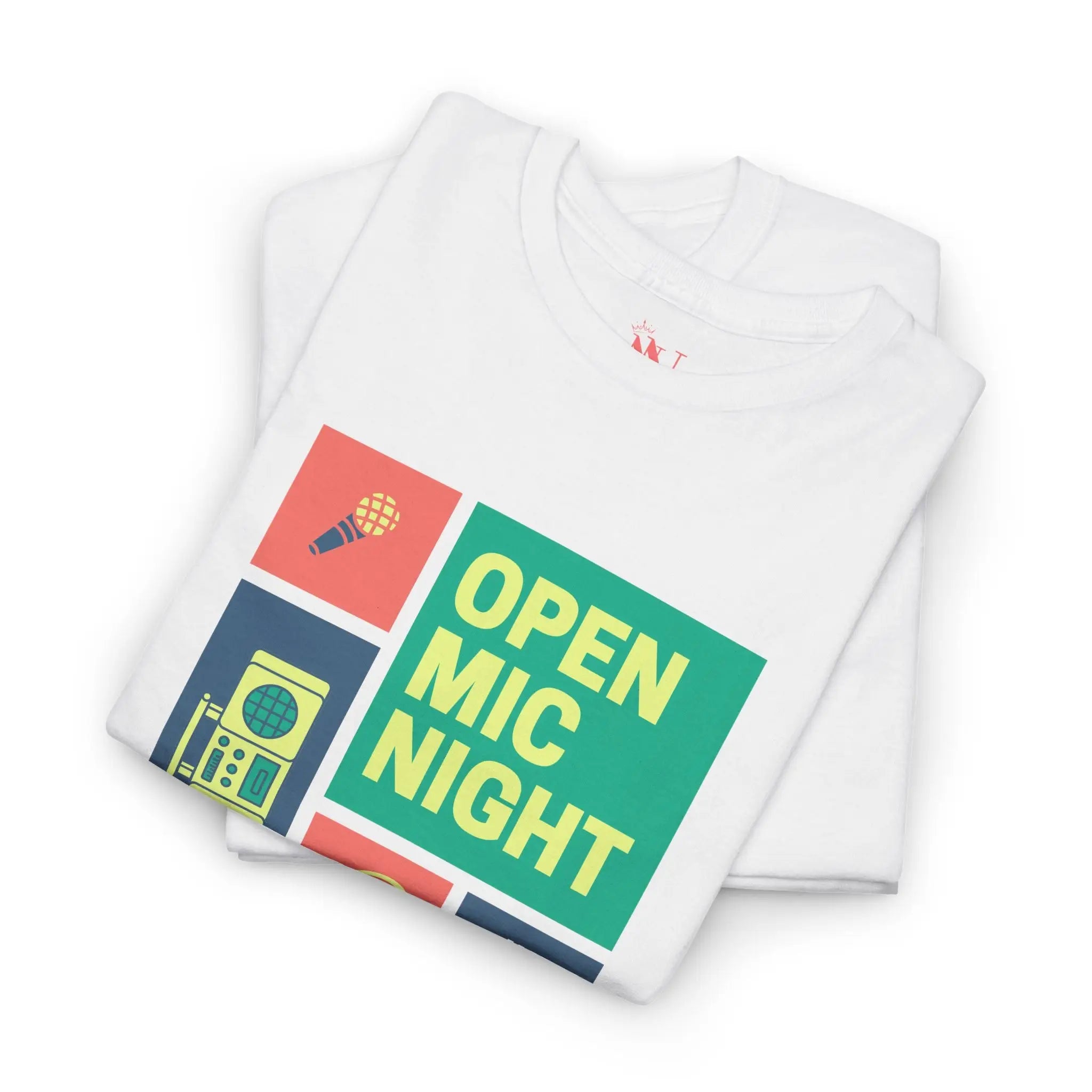 Open Mic Night | Mix & Match Cotton Unisex Fun-Flirty Loversโ T-Shirts