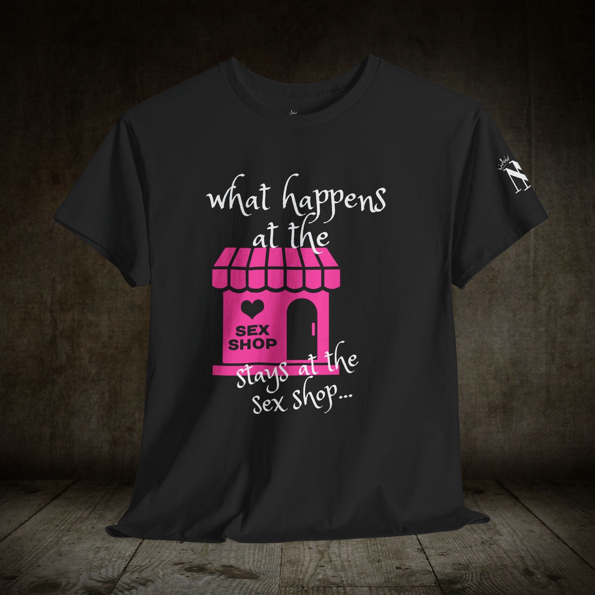 Sex Shop | Mix & Match 100% Cotton Unisex Fun-Flirty Lovers’ Tees