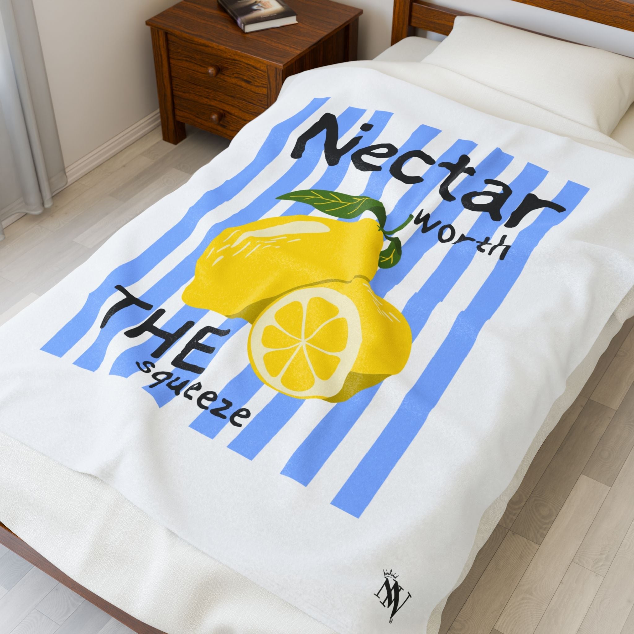 Nectar Worth the Squeeze | Mix & Match Velveteen Fun-Flirty Lovers’ Blankets