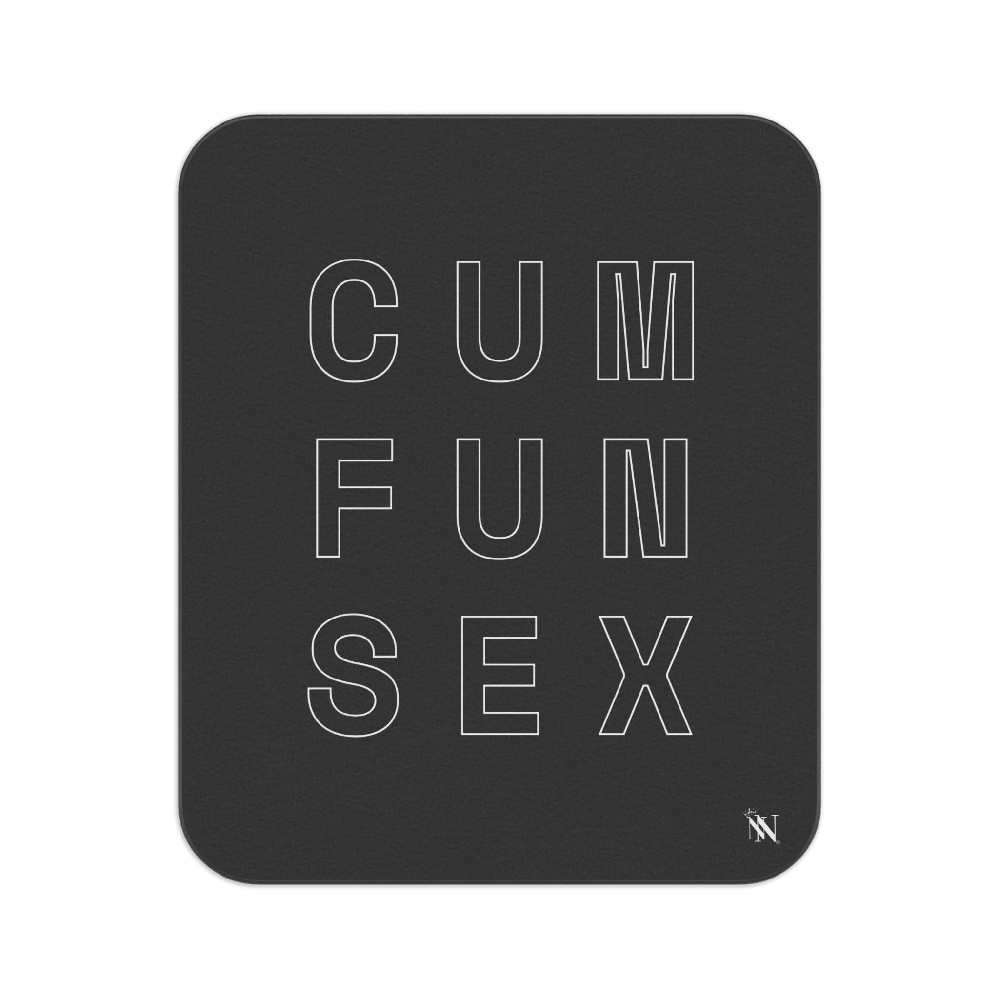 Cum Fun Sex | Mix Match Fun-Flirty Lovers’ Water-Resistant Blankets