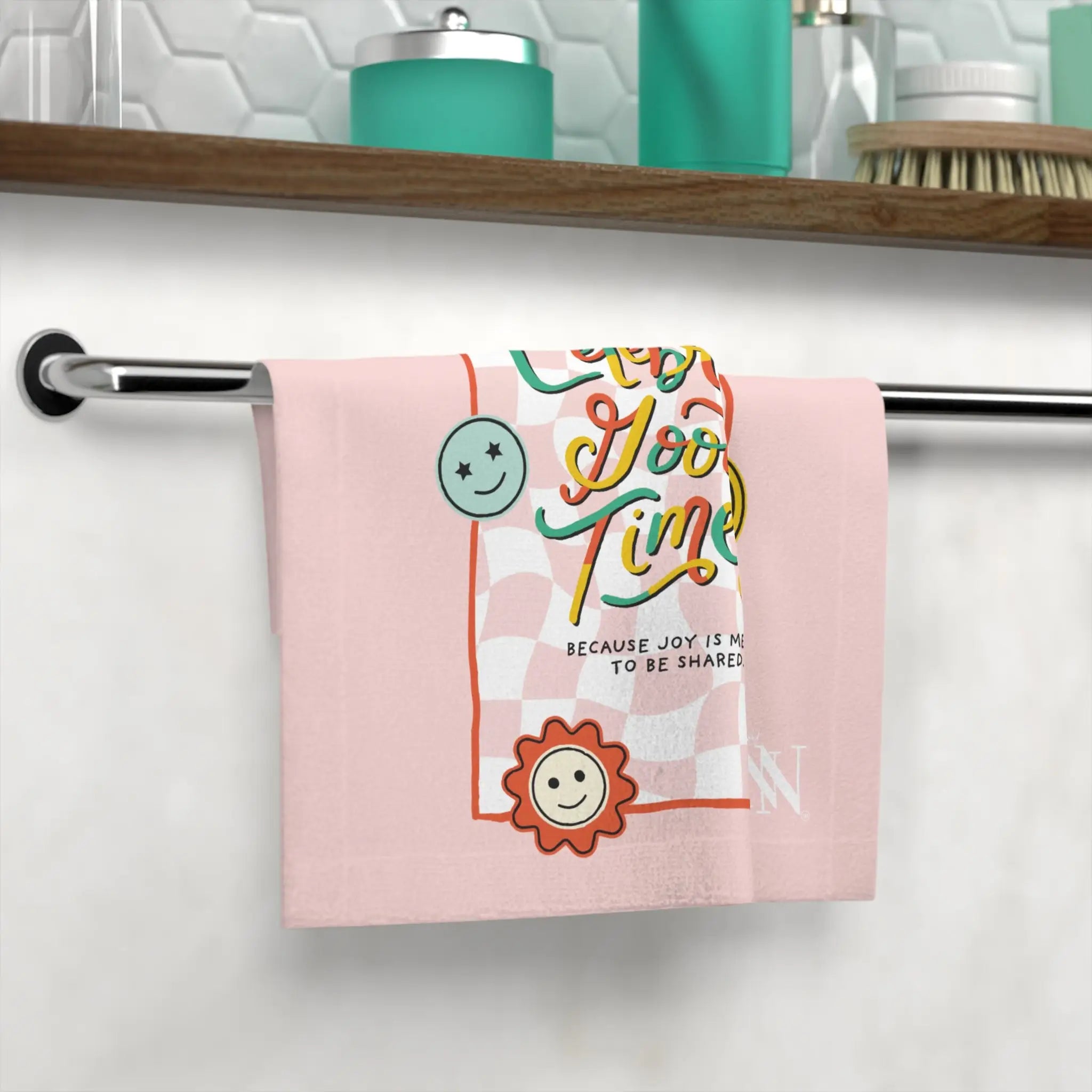 Celebrate Good Times Retro Cum Rag