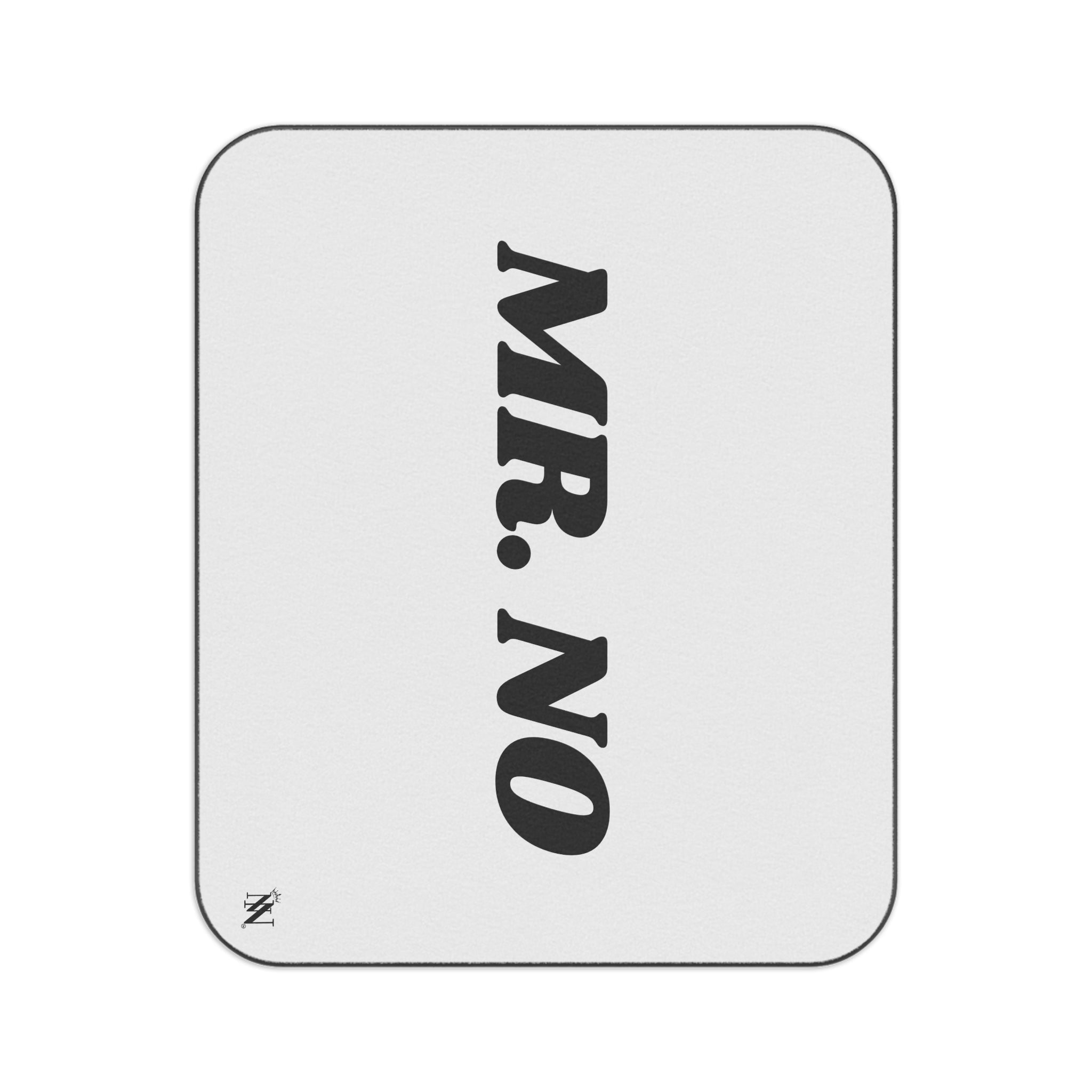 Mr. No | Mix Match Fun-Flirty Lovers’ Water-Resistant Blankets