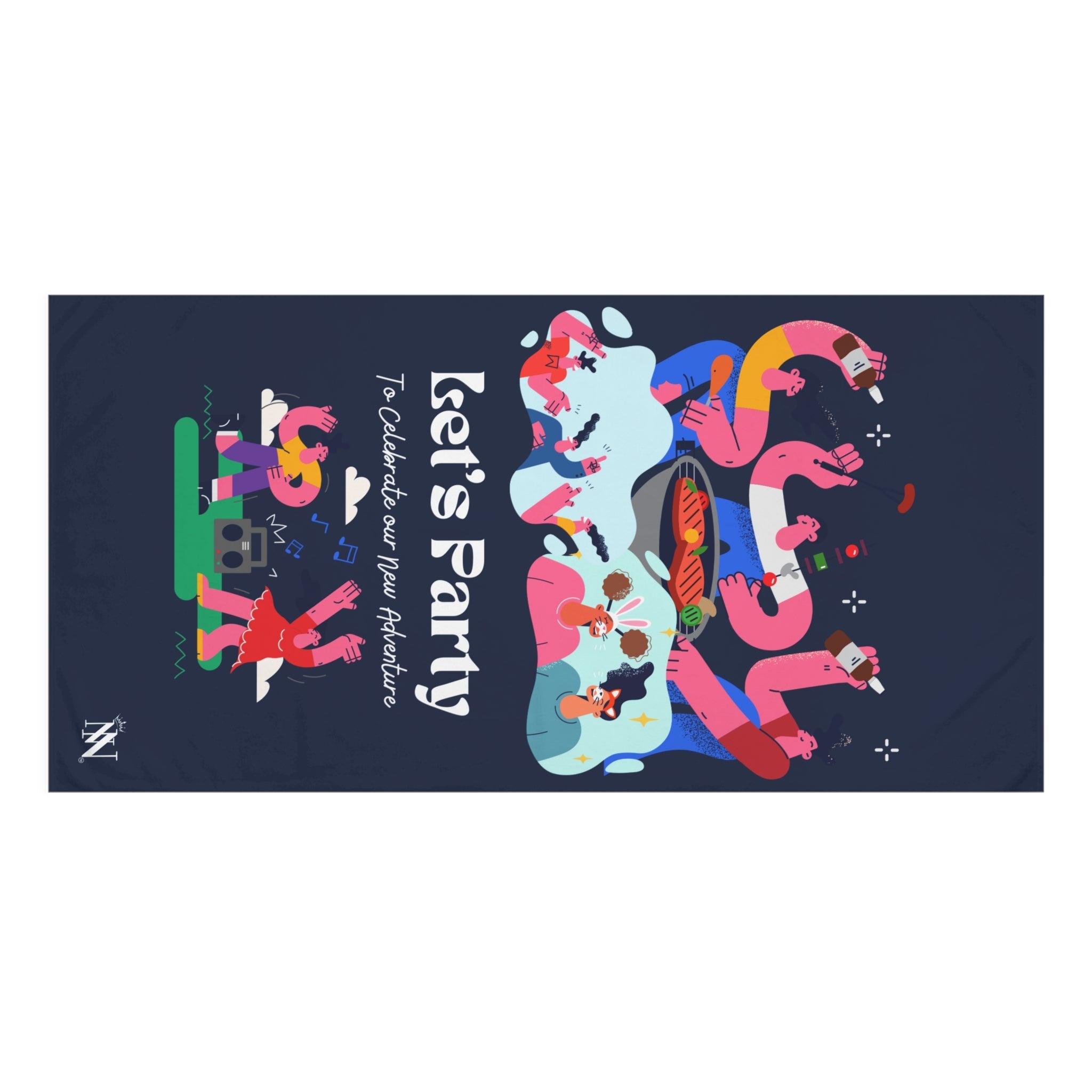 Let’s Party | Mix & Match XL Fun-Flirty Lovers’ Towels