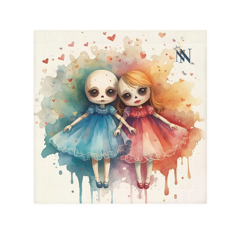 I Just Love Her Dolls Print | Mix & Match Lils’ Fun-Flirty Lovers’ Towels