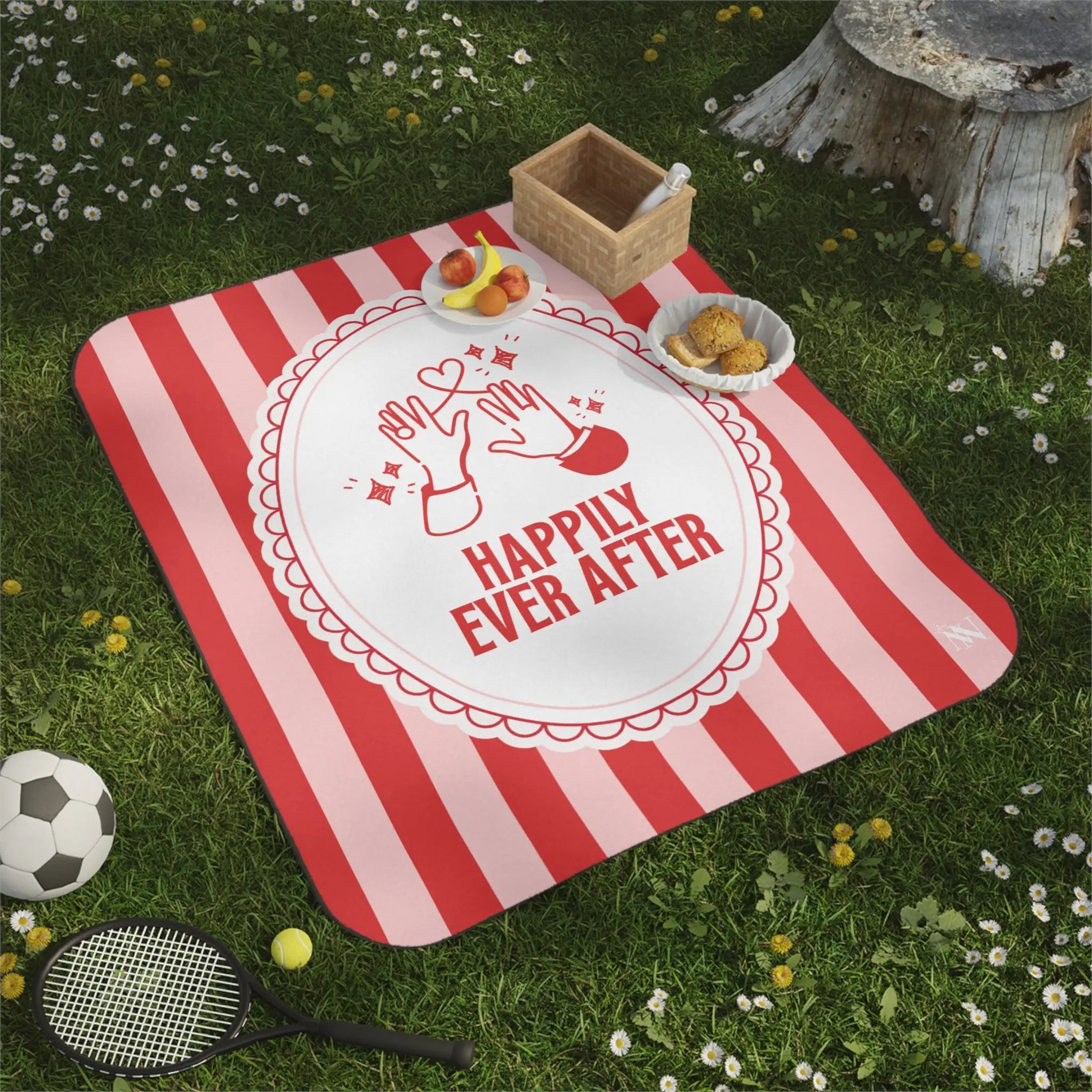 Happily Ever After Playful Water-Resistant Sex Blanket