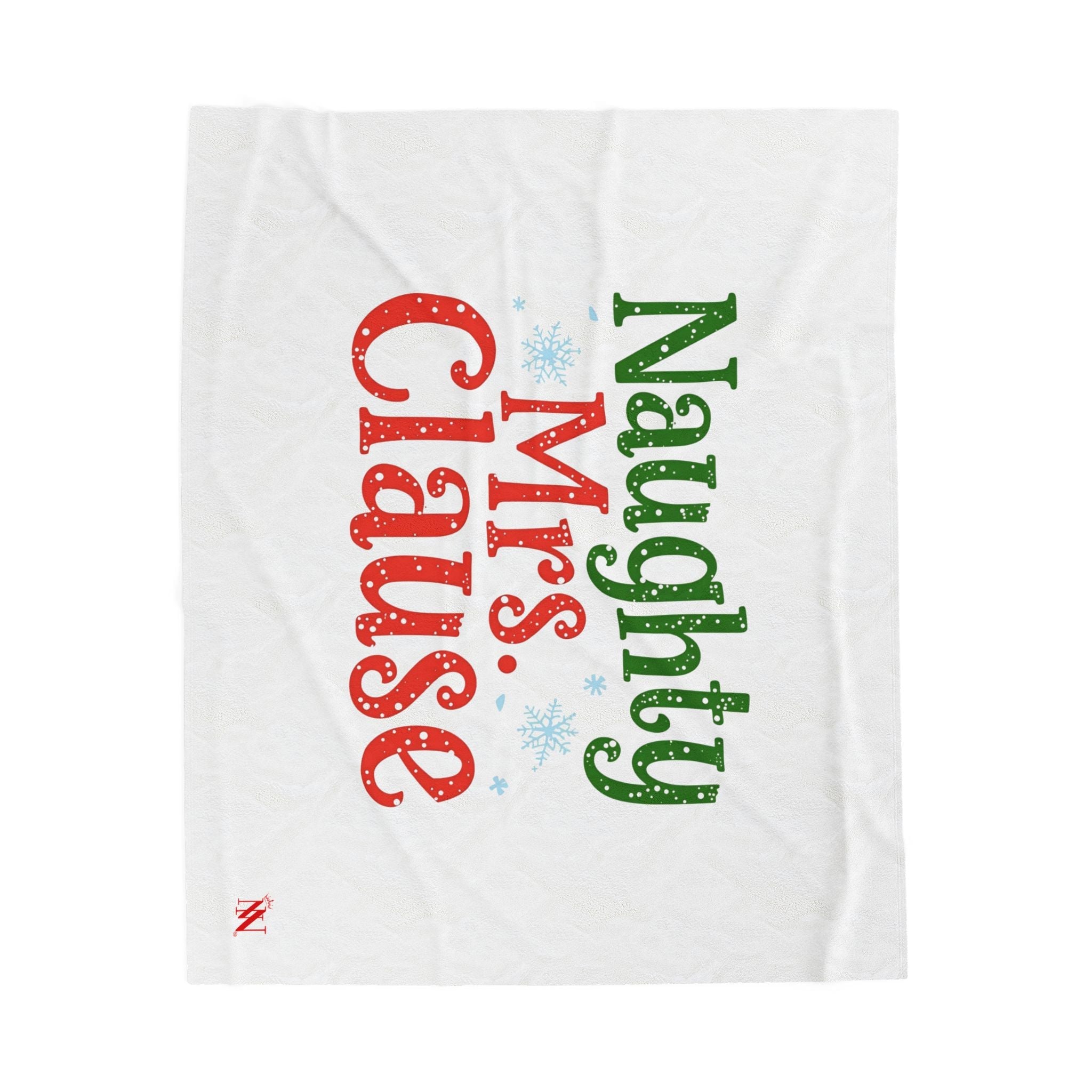 Naughty Mrs. Clause | Mix & Match Soft Fun-Flirty Lovers’ Blankets