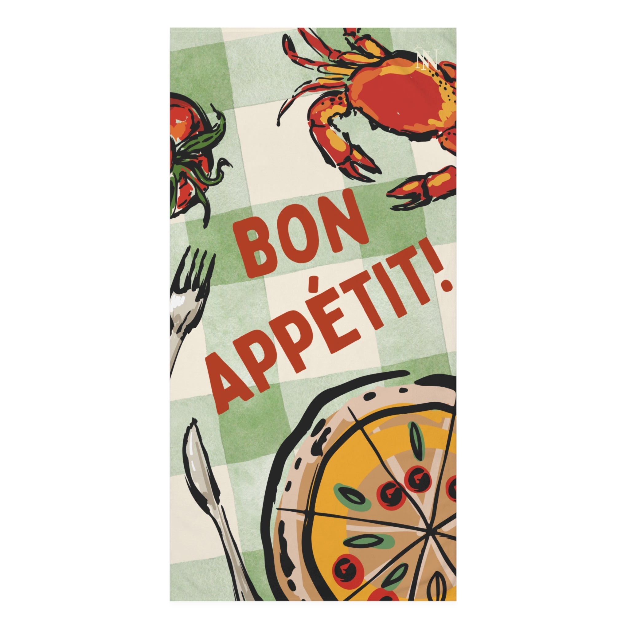 Bon Appetit! | Mix & Match XL Fun-Flirty Lovers’ Towels