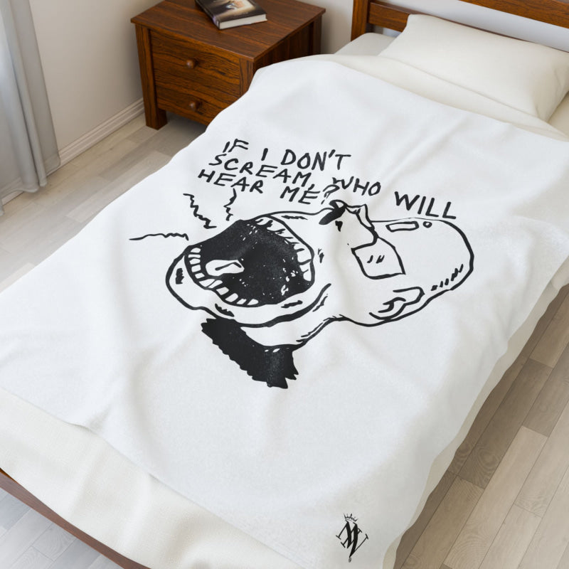 If I Don’t Scream | Mix & Match Soft Fun-Flirty Lovers’ Blankets