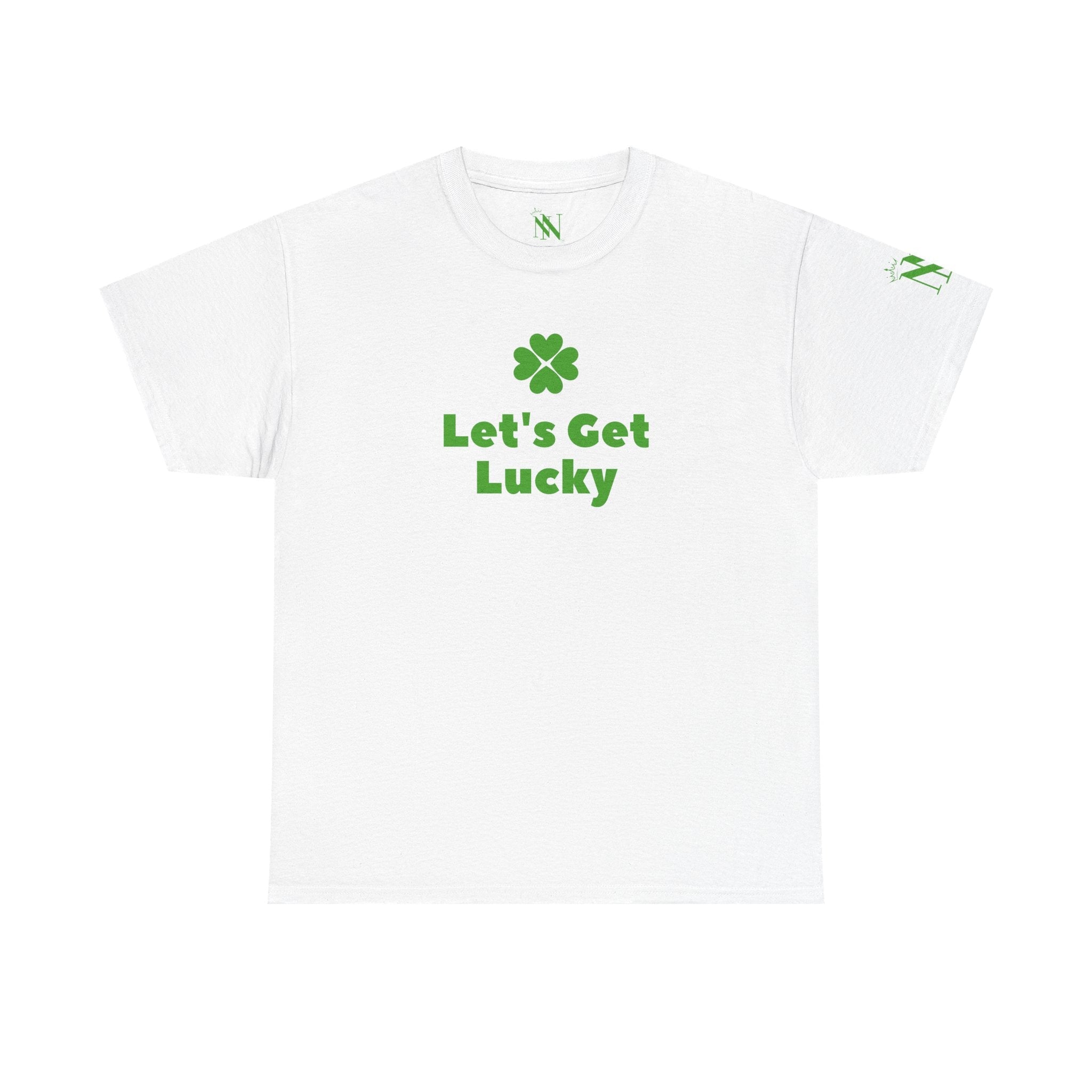 Let’s Get Lucky St. Patrick’s Day Couples Sex Gifts 100% Cotton T-Shirt