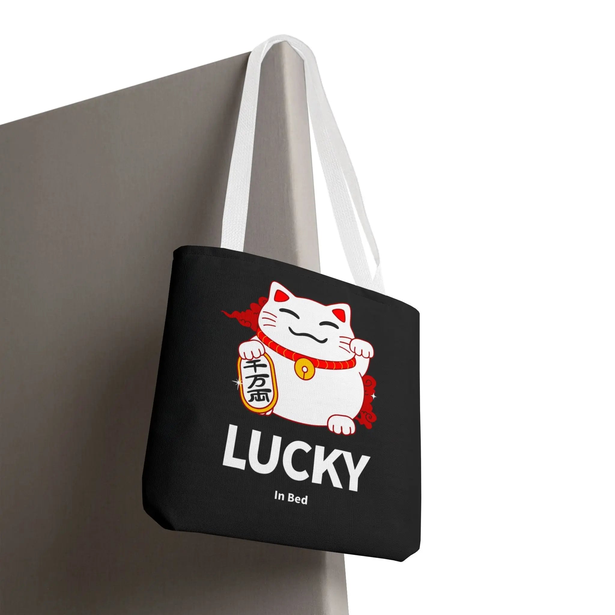Lucky In Bed Beckoning Cat | Mix & Match Fun-Flirty Lovers’ Totes