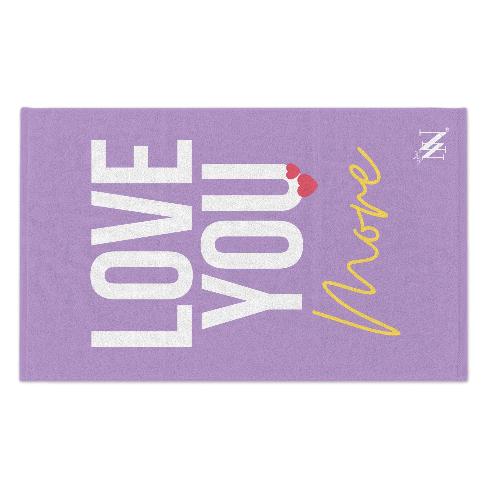 Love You More | Mix & Match Soft Fun-Flirty Lovers’ Towels