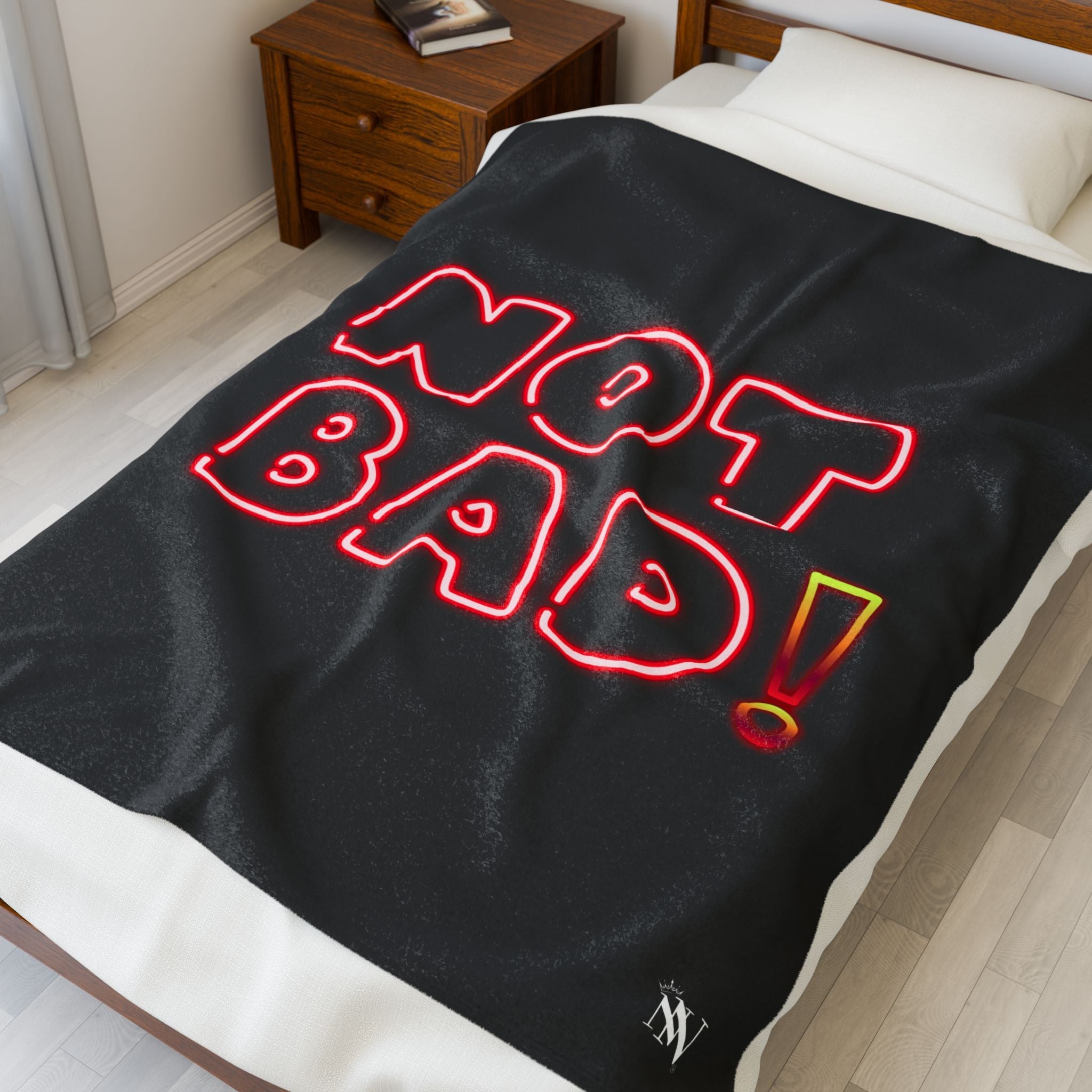 Not Bad! | Mix & Match Soft Fun-Flirty Lovers’ Blankets