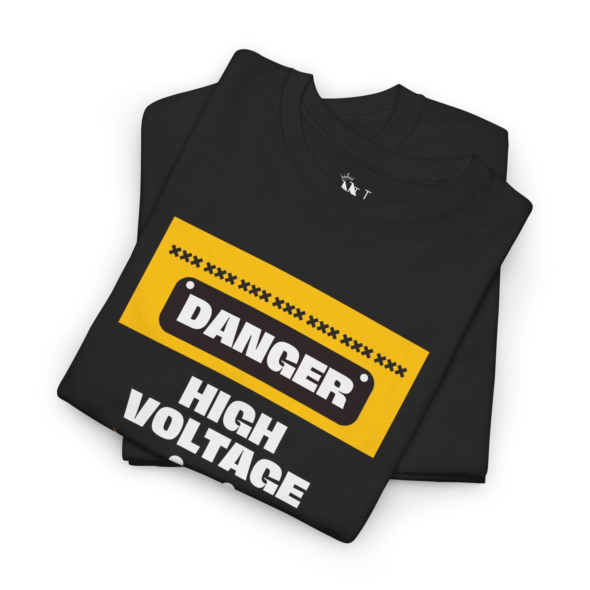 Danger High Voltage | Mix & Match Cotton Unisex Fun-Flirty Lovers’ T-Shirts