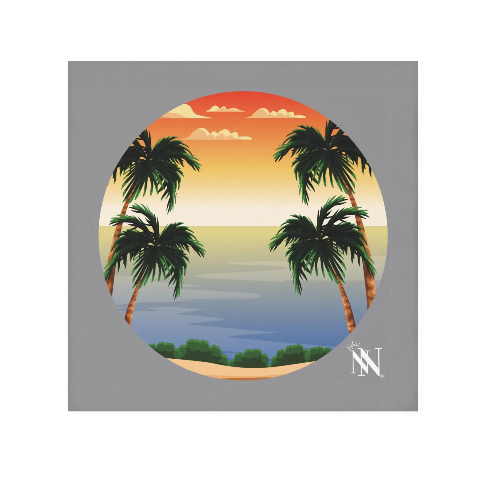 Island Wedding Green | Mix & Match Lils’ Fun-Flirty Lovers’ Towels