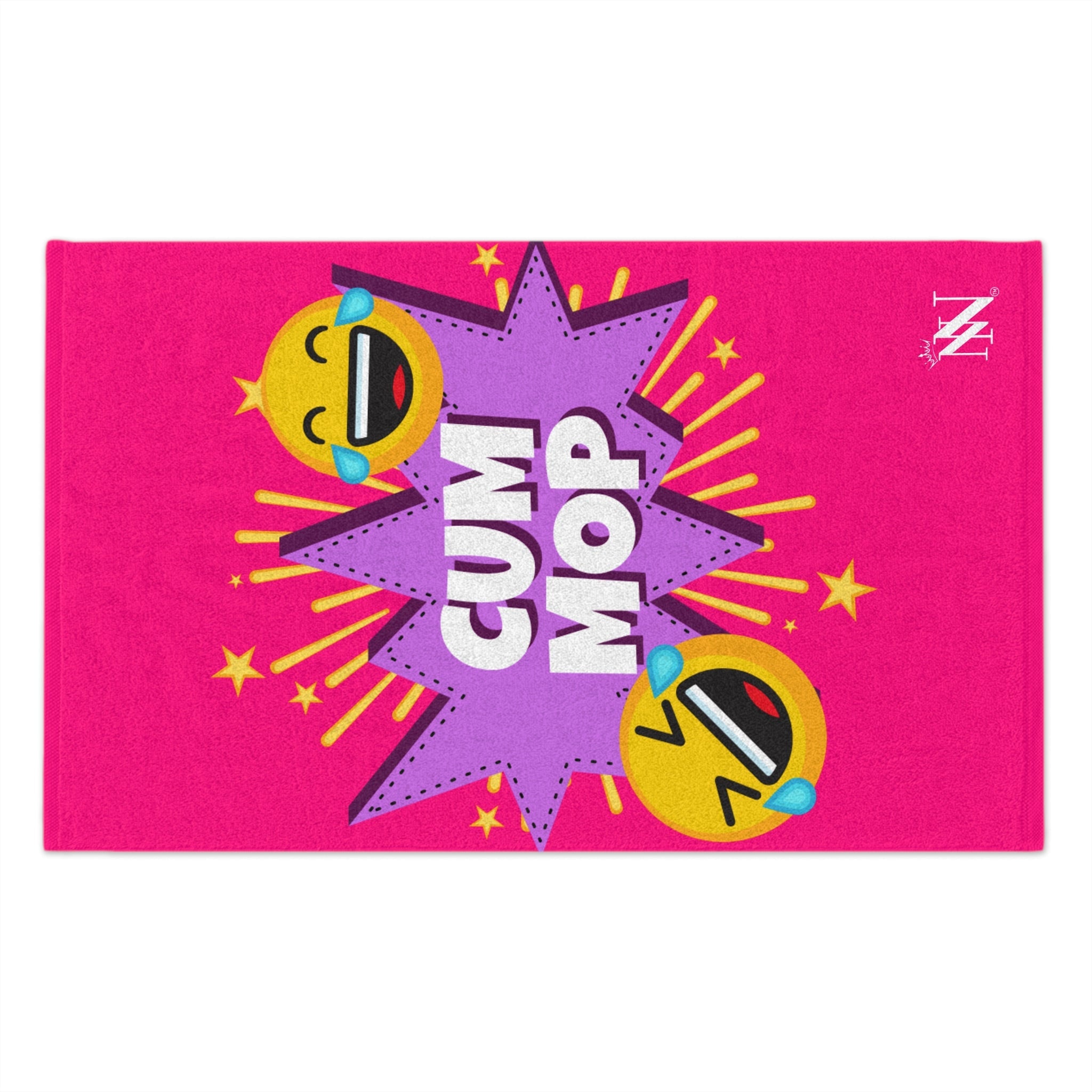 Cum Mop Signature Pink | Mix & Match Soft Fun-Flirty Lovers’ Towels