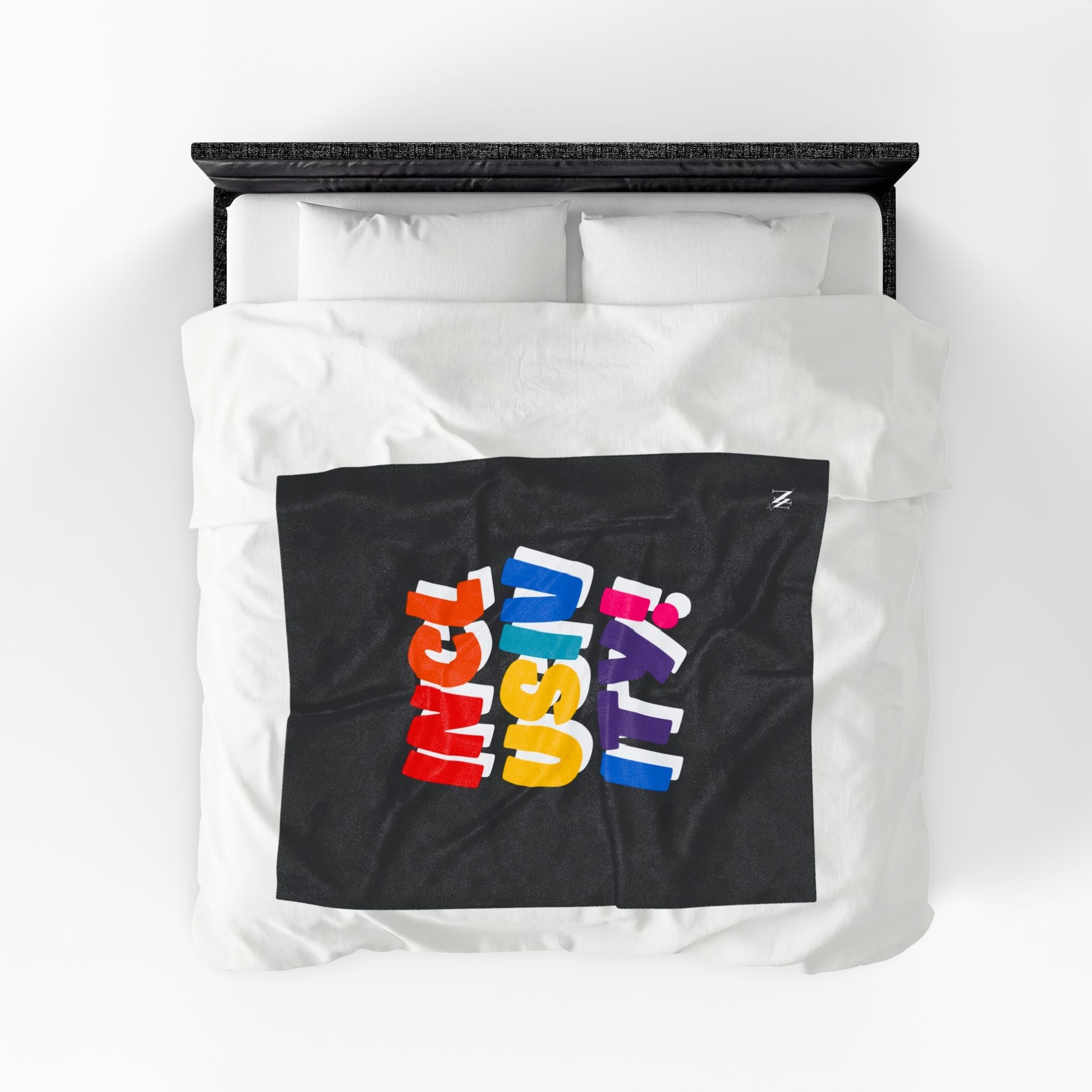 Inclusivity! Rainbow Romantic Gifts Silky Soft Love Blanket