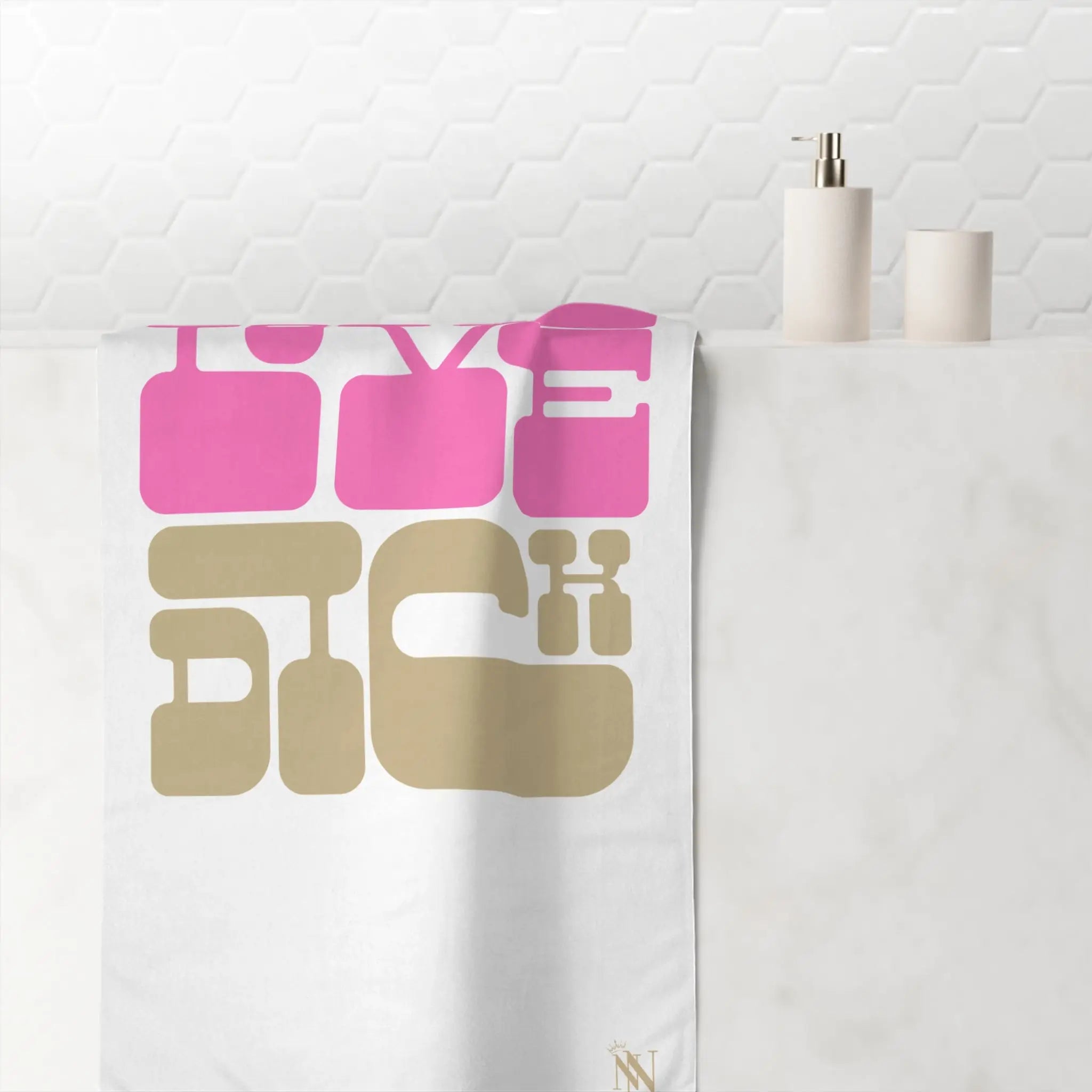 Love Dick | Mix & Match XL Fun-Flirty Lovers’ Towels