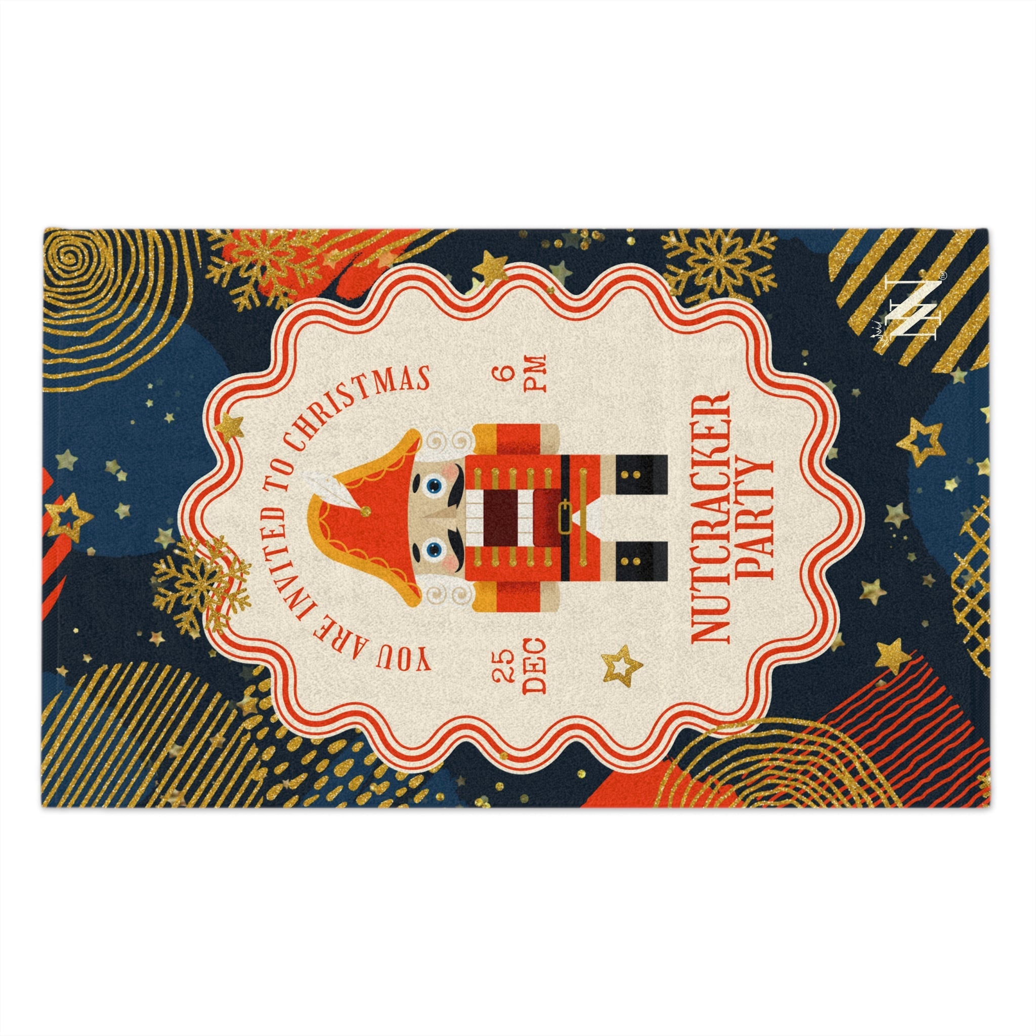 Christmas Nutcracker Party | Mix & Match Soft Fun-Flirty Lovers’ Towels