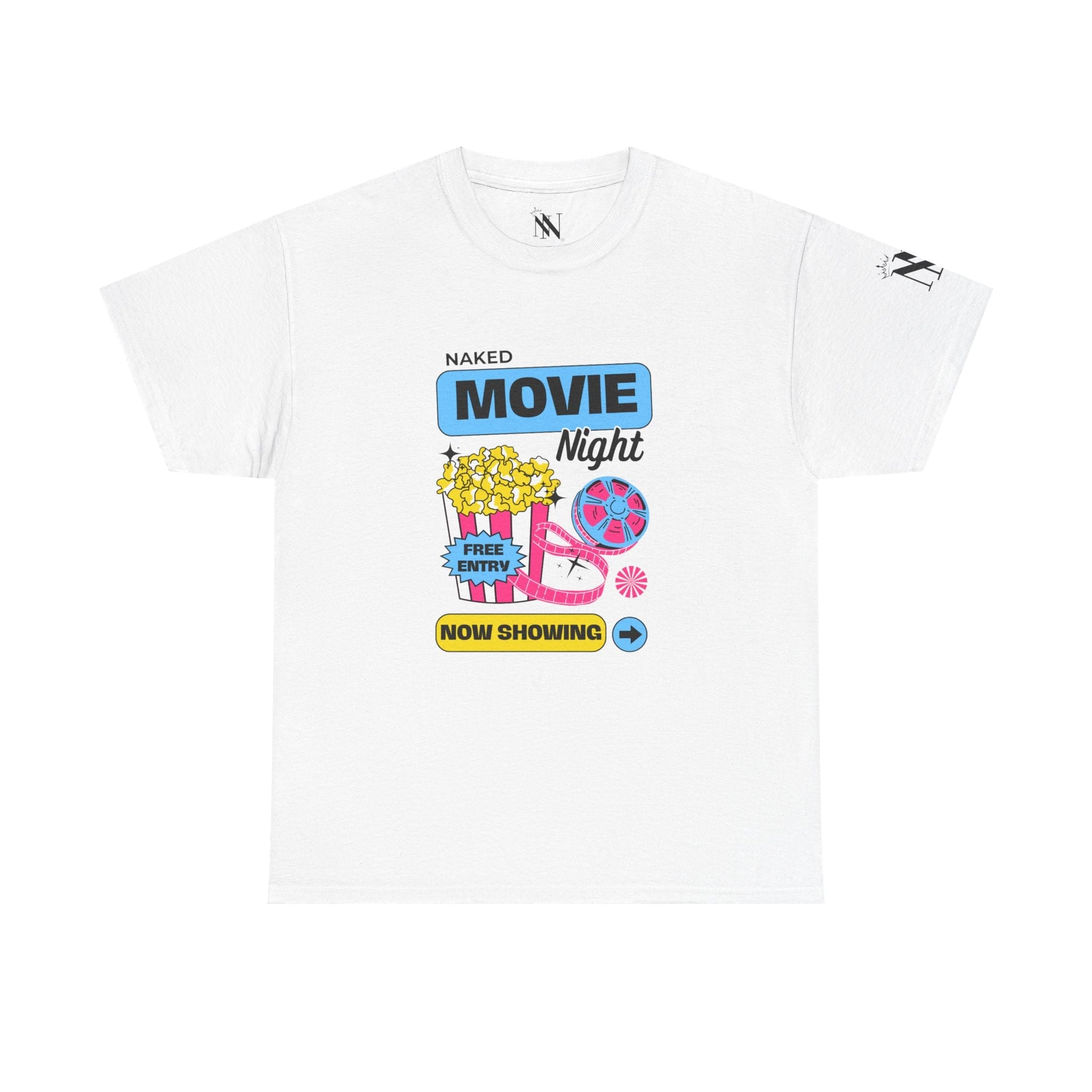 Naked Movie Night | Mix & Match 100% Cotton Unisex Fun-Flirty Lovers’ Tees
