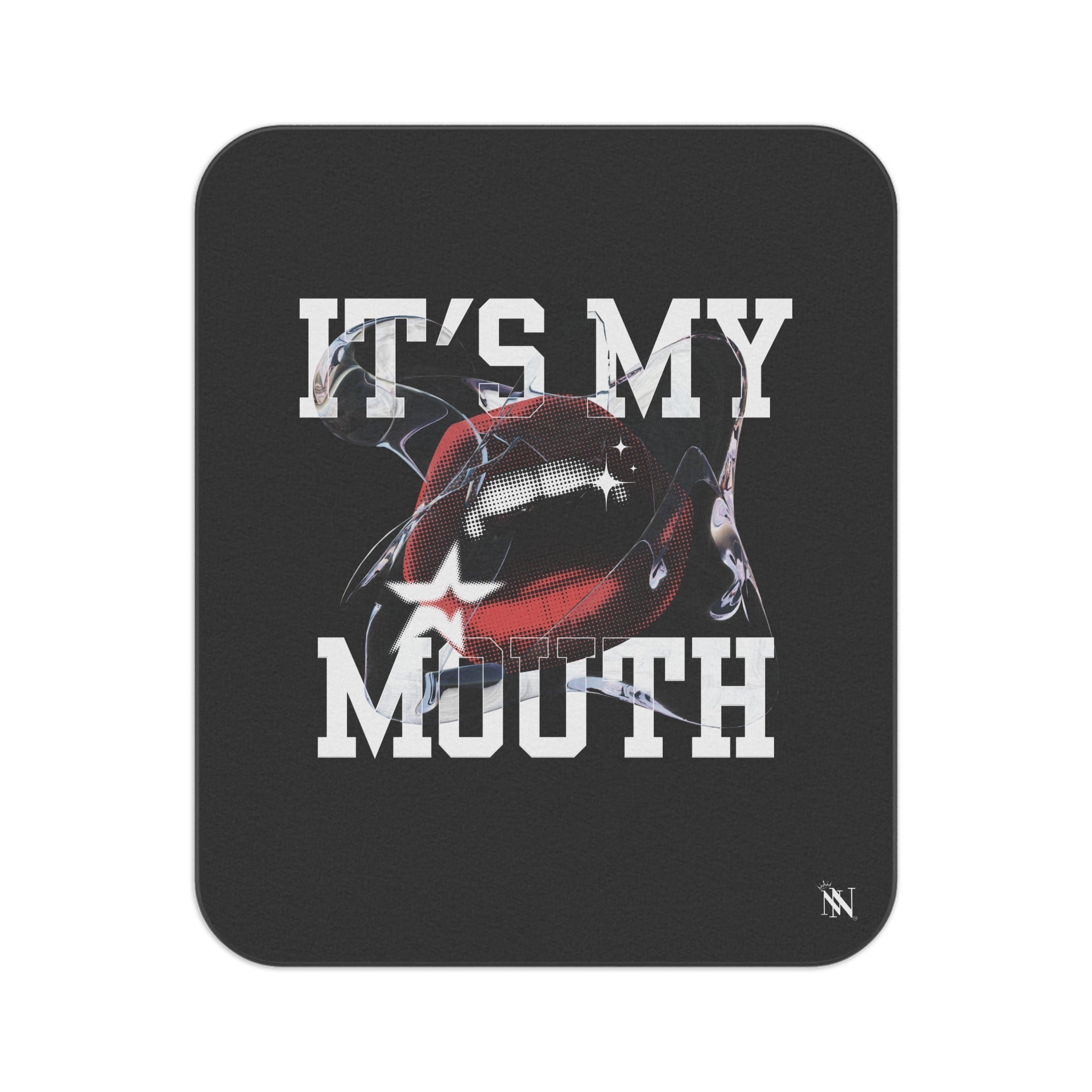 It’s My Mouth | Mix Match Fun-Flirty Lovers’ Water-Resistant Blankets