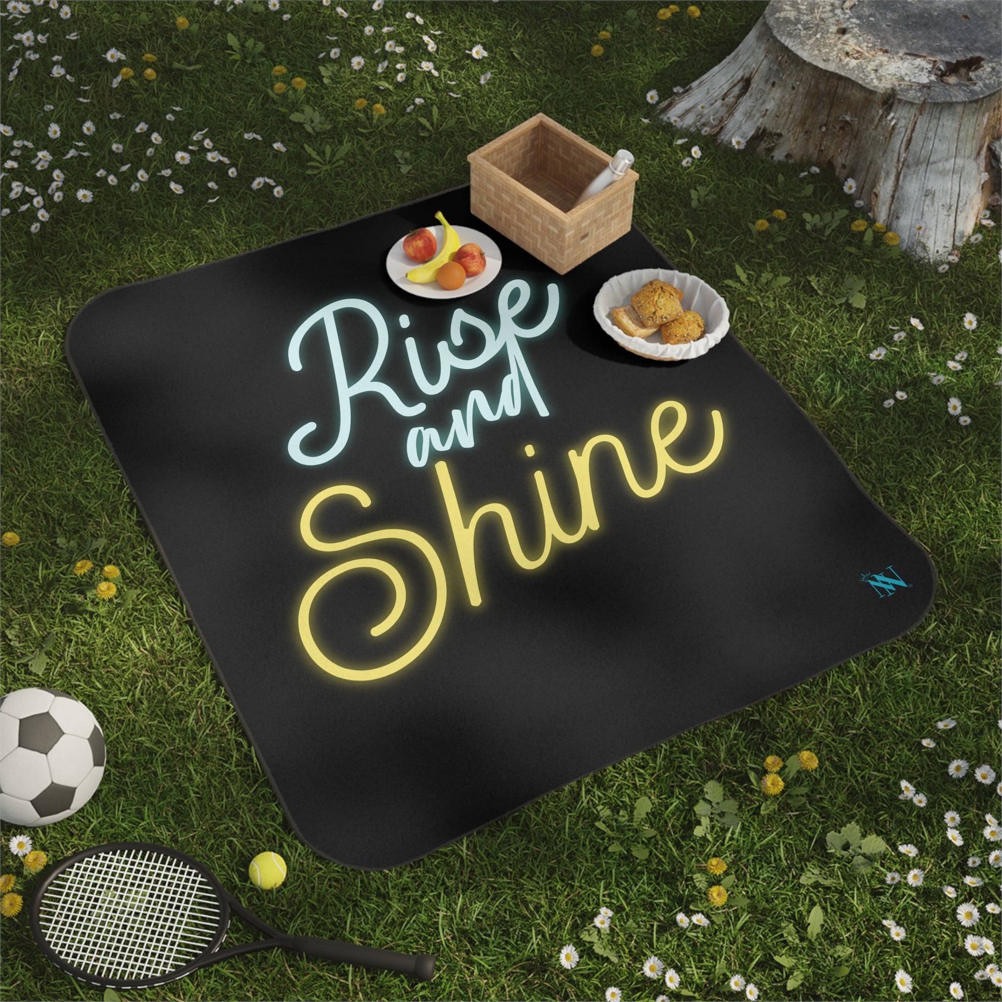 Rise and Shine | Mix Match Fun-Flirty Lovers’ Water-Resistant Blankets