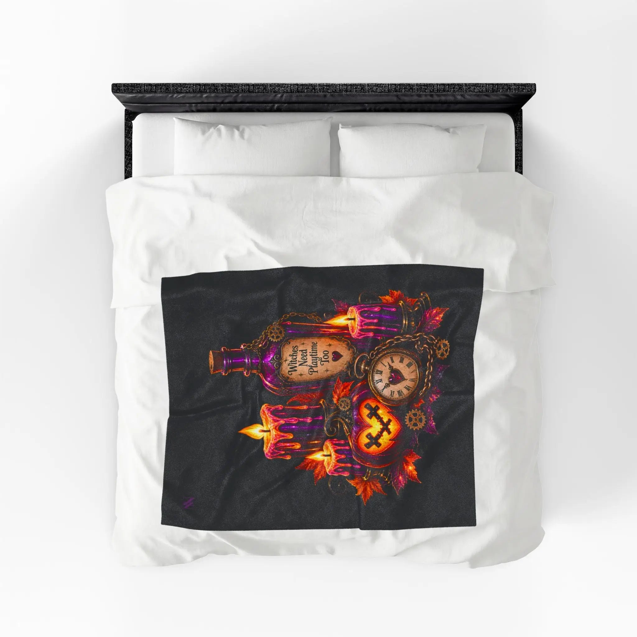 Witches Need Playtime Too Lovers’ Blanket