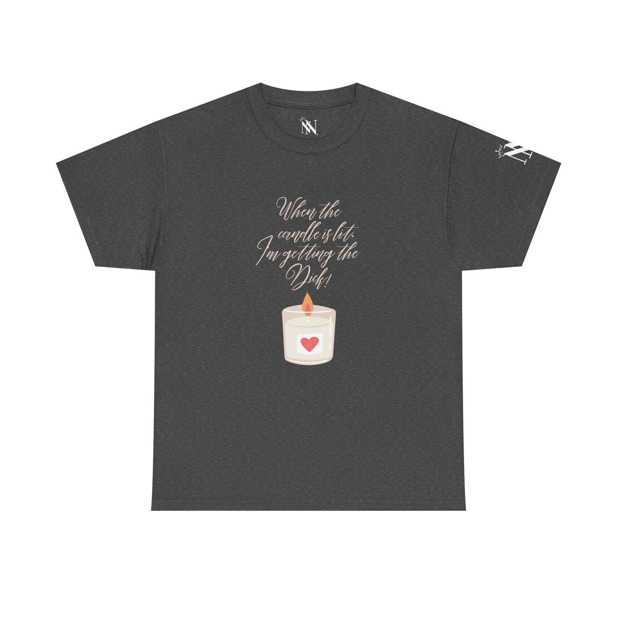 When the Candle is Lit | Mix & Match 100% Cotton Unisex Fun-Flirty Lovers’ Tees