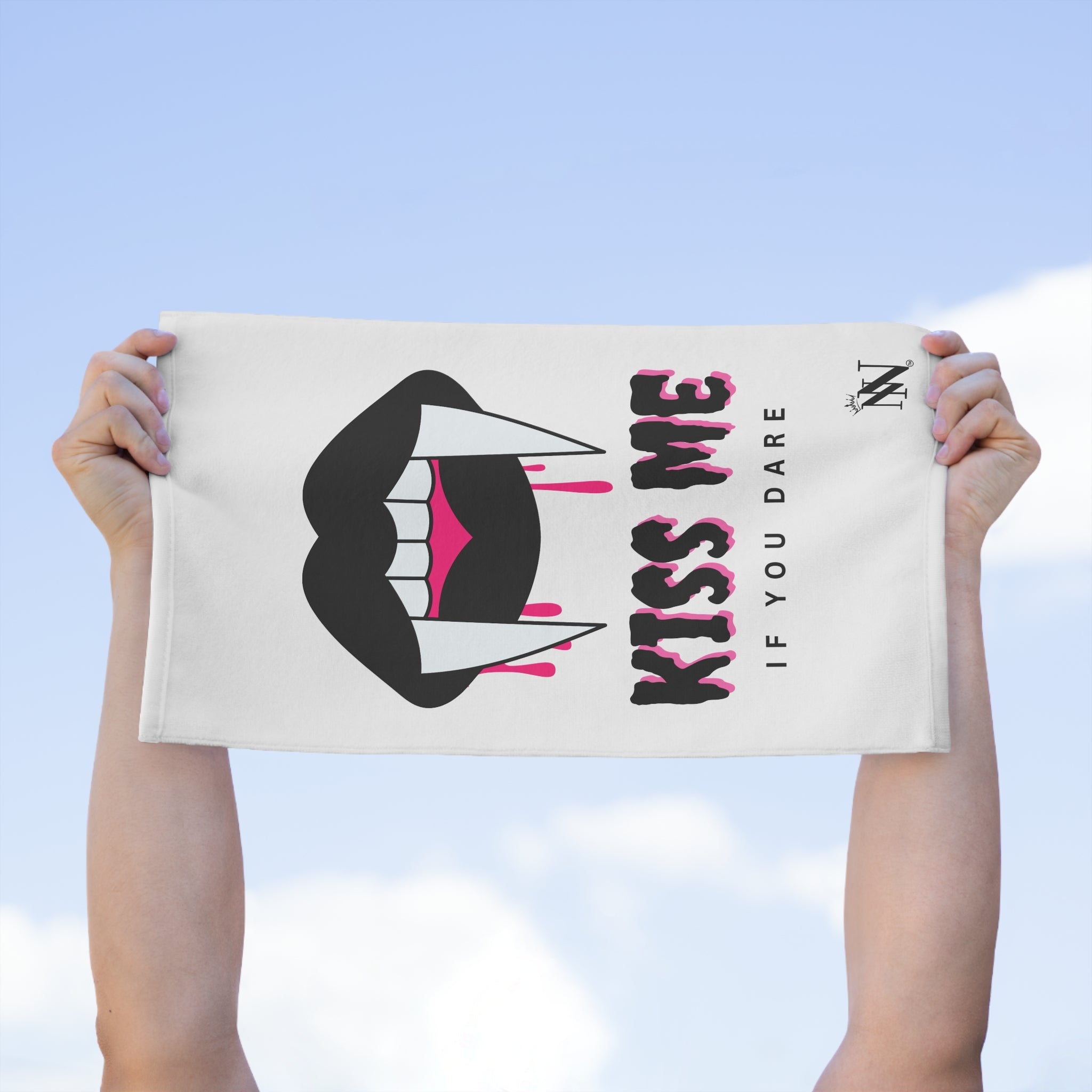 Kiss Me if You Dare | Mix & Match Soft Fun-Flirty Lovers’ Towels