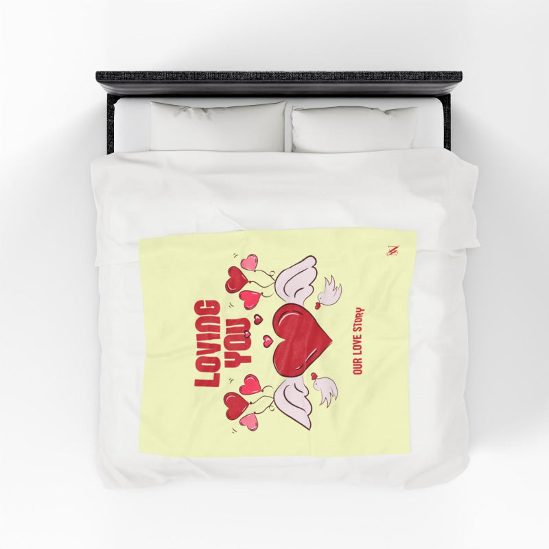 Loving You | Mix & Match Soft Fun-Flirty Lovers’ Blankets