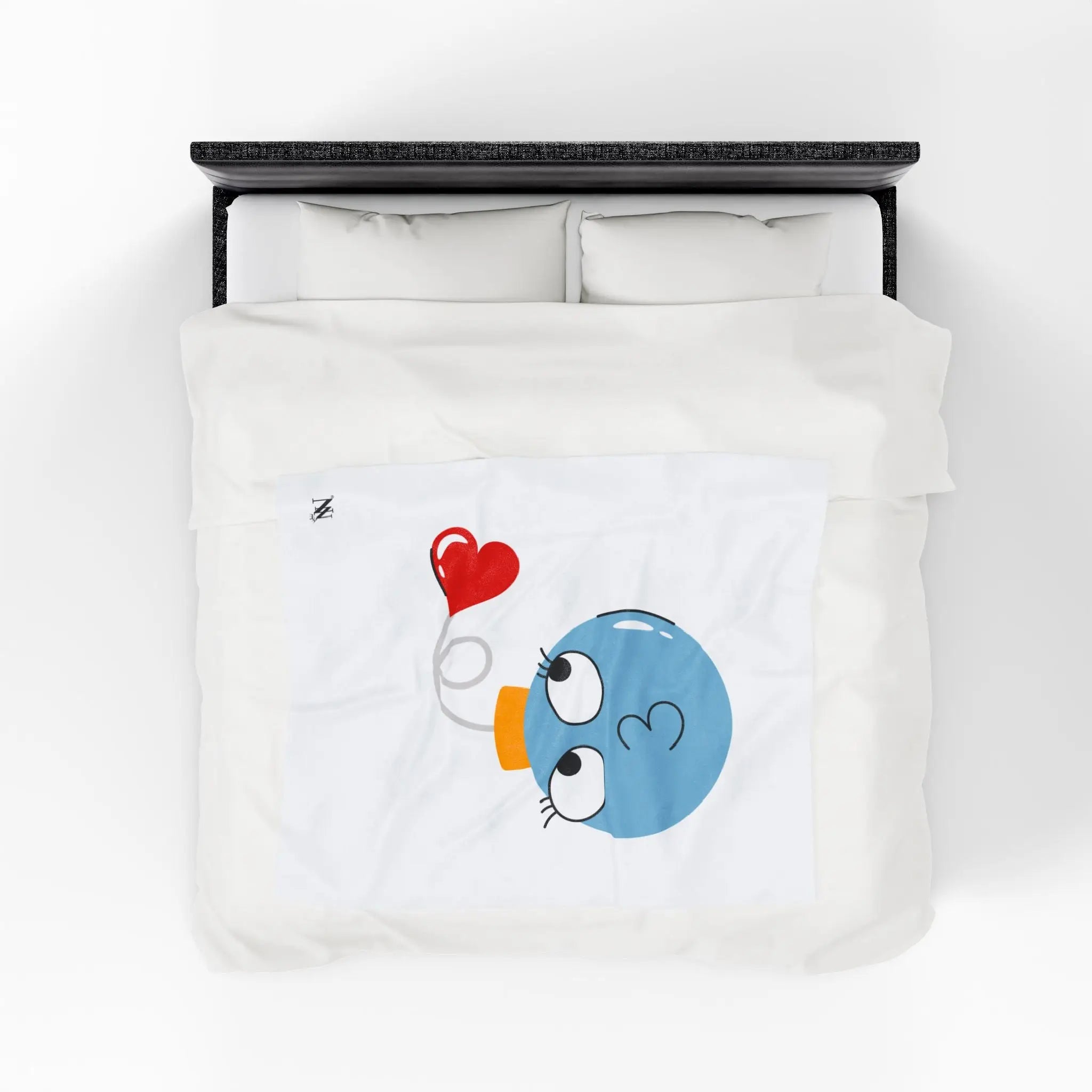 Smoochie Love Bomb | Mix & Match Soft Fun-Flirty Lovers’ Blankets