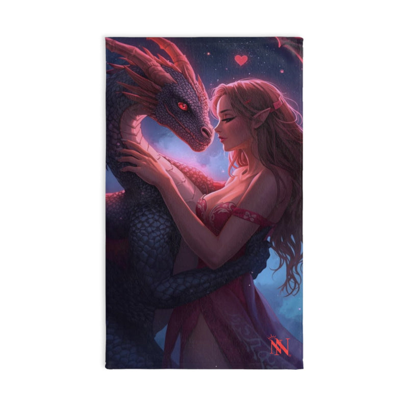 Elf’s Pet Dragon Fantasy | Mix & Match Classic Fun-Flirty Lovers’ Towels