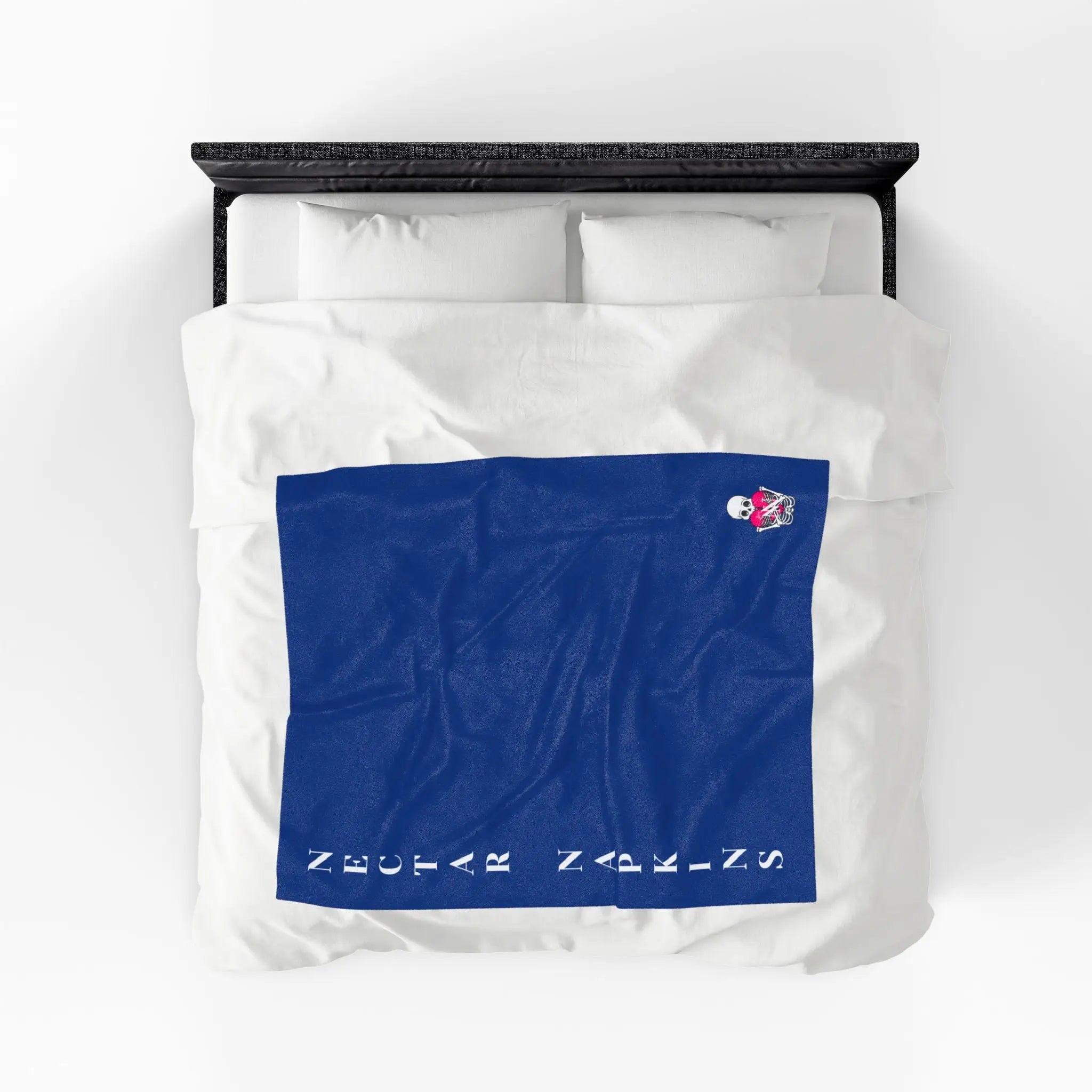 Nectar Napkins Brand Blue Love Blanket