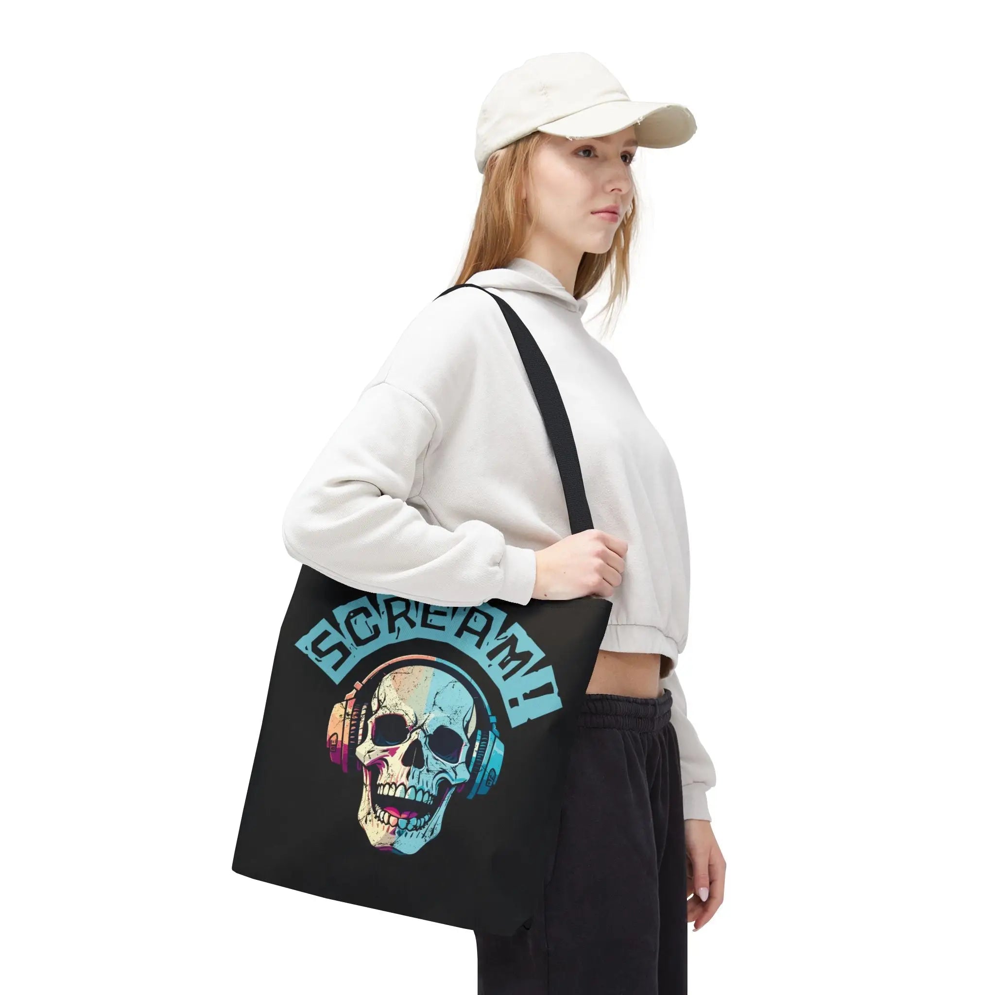 Scream! Skull Headphones | Mix & Match Fun-Flirty Lovers’ Totes