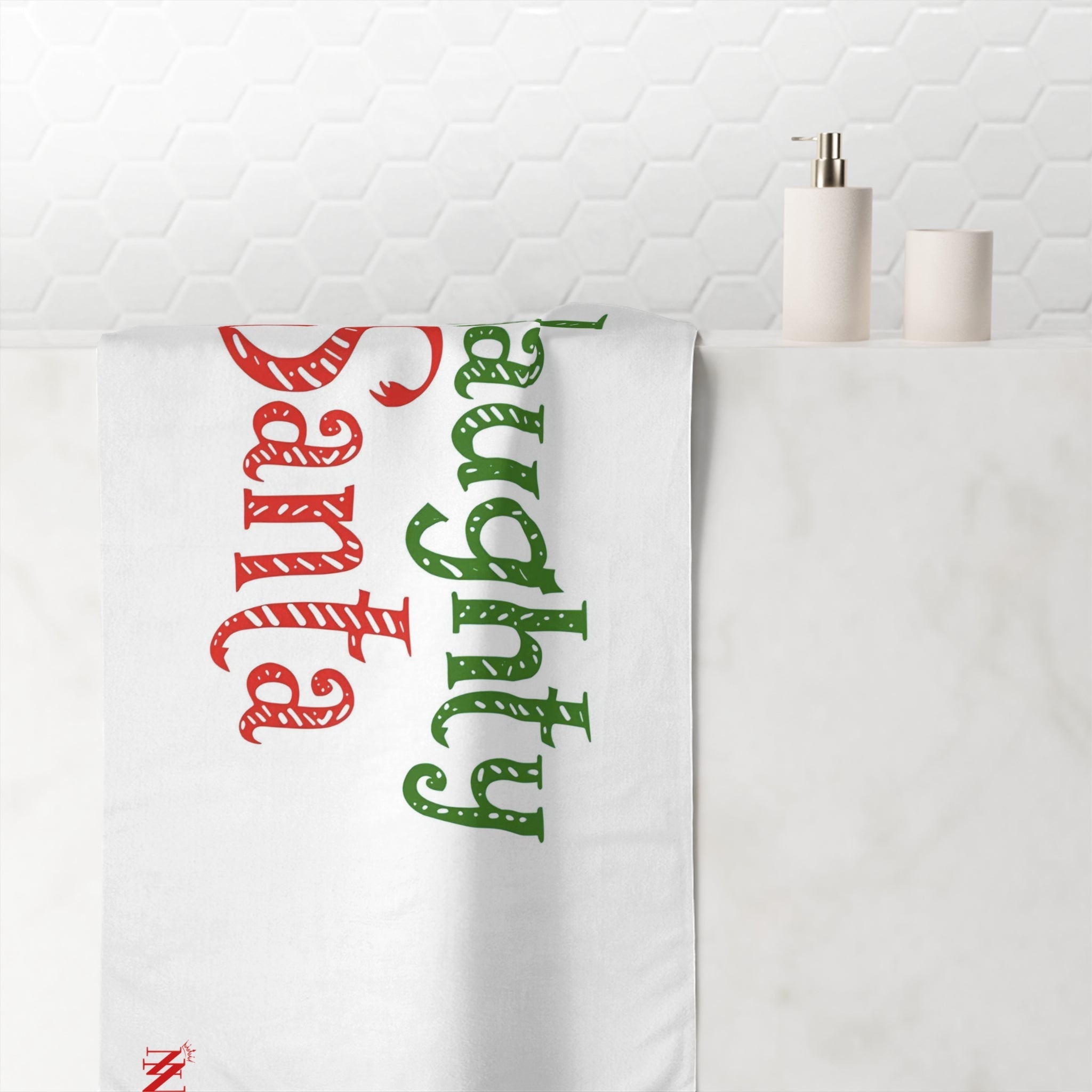 Naughty Santa | Mix & Match XL Fun-Flirty Lovers’ Towels
