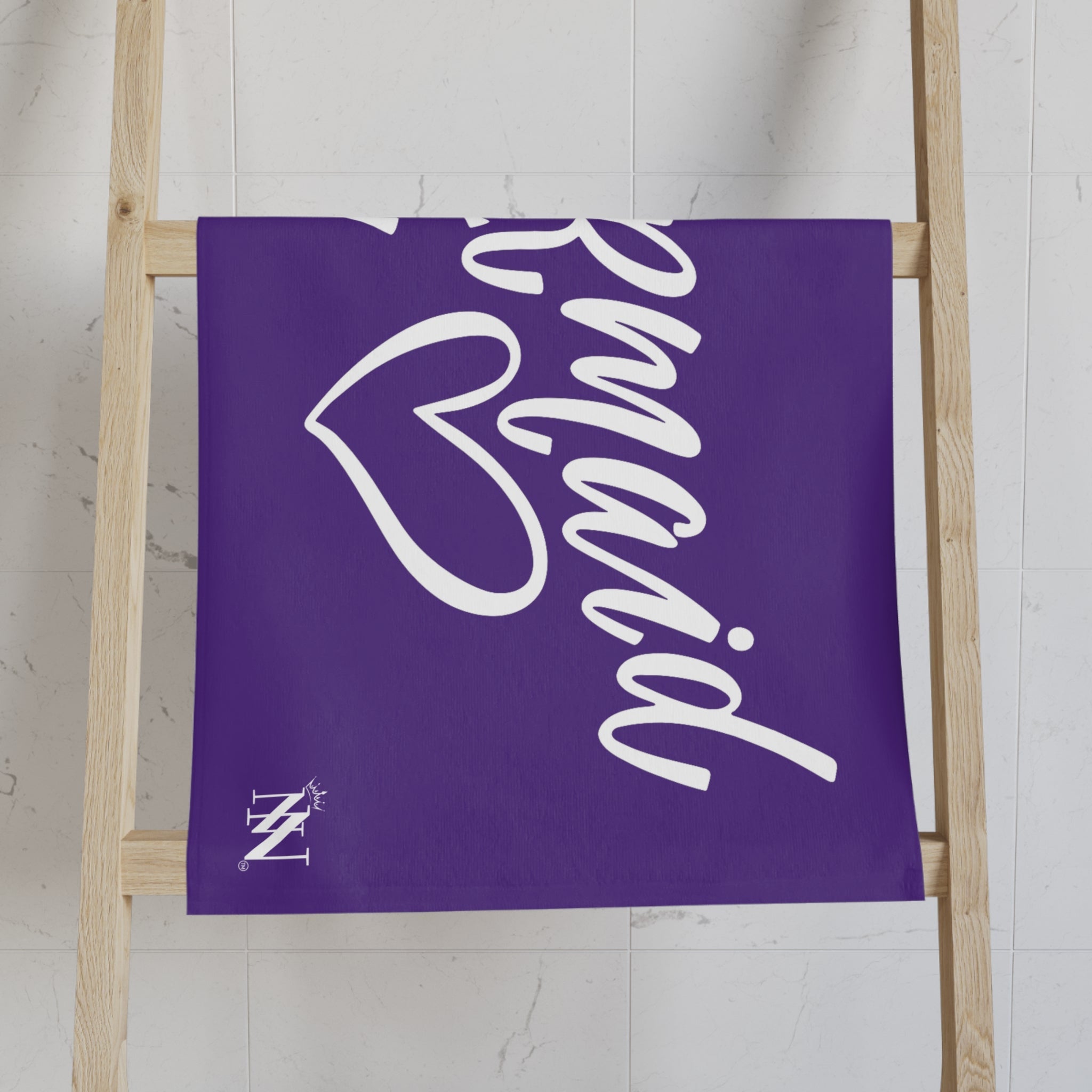 Mermaid At Heart Purple Cum Towel