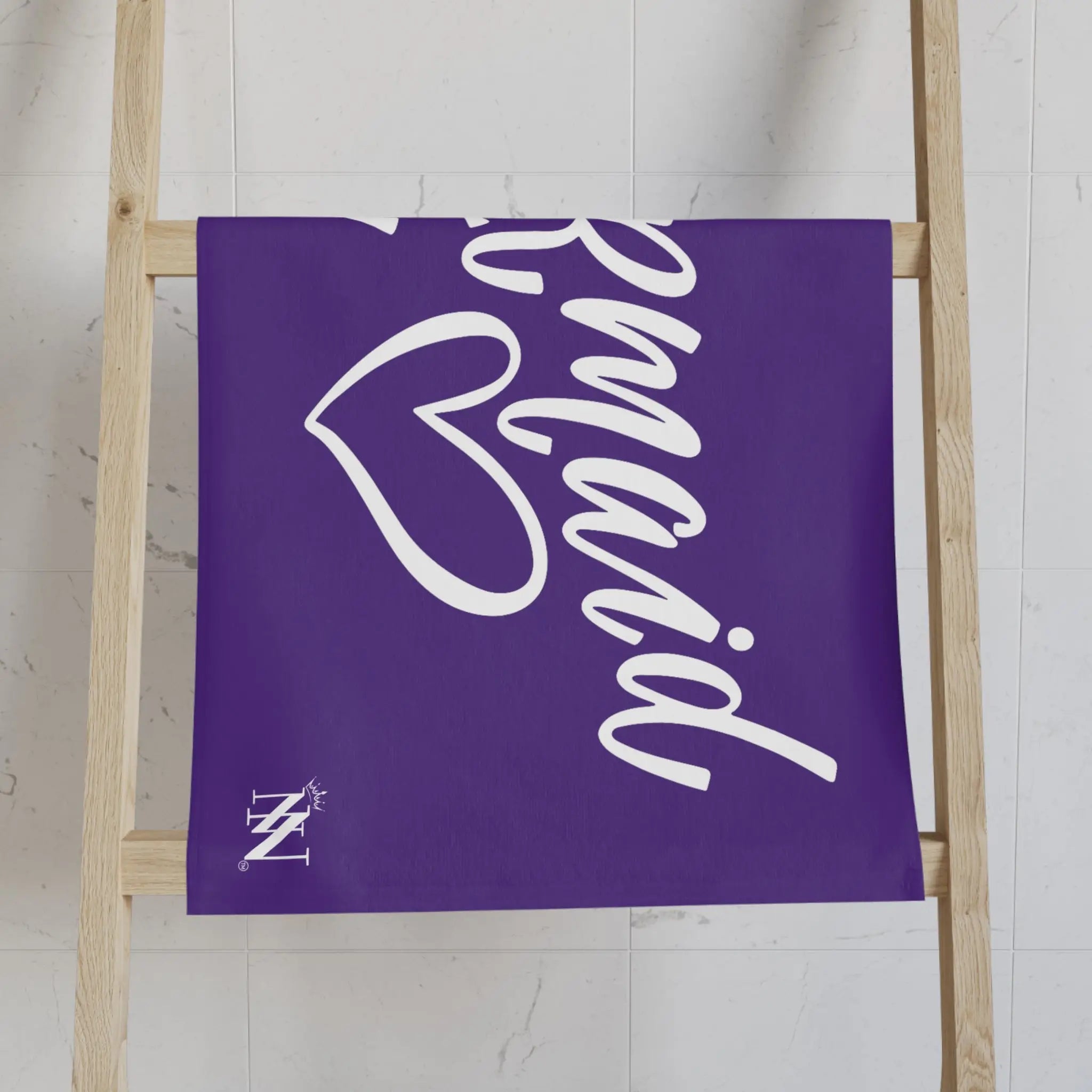 Mermaid At Heart Purple Cum Towel