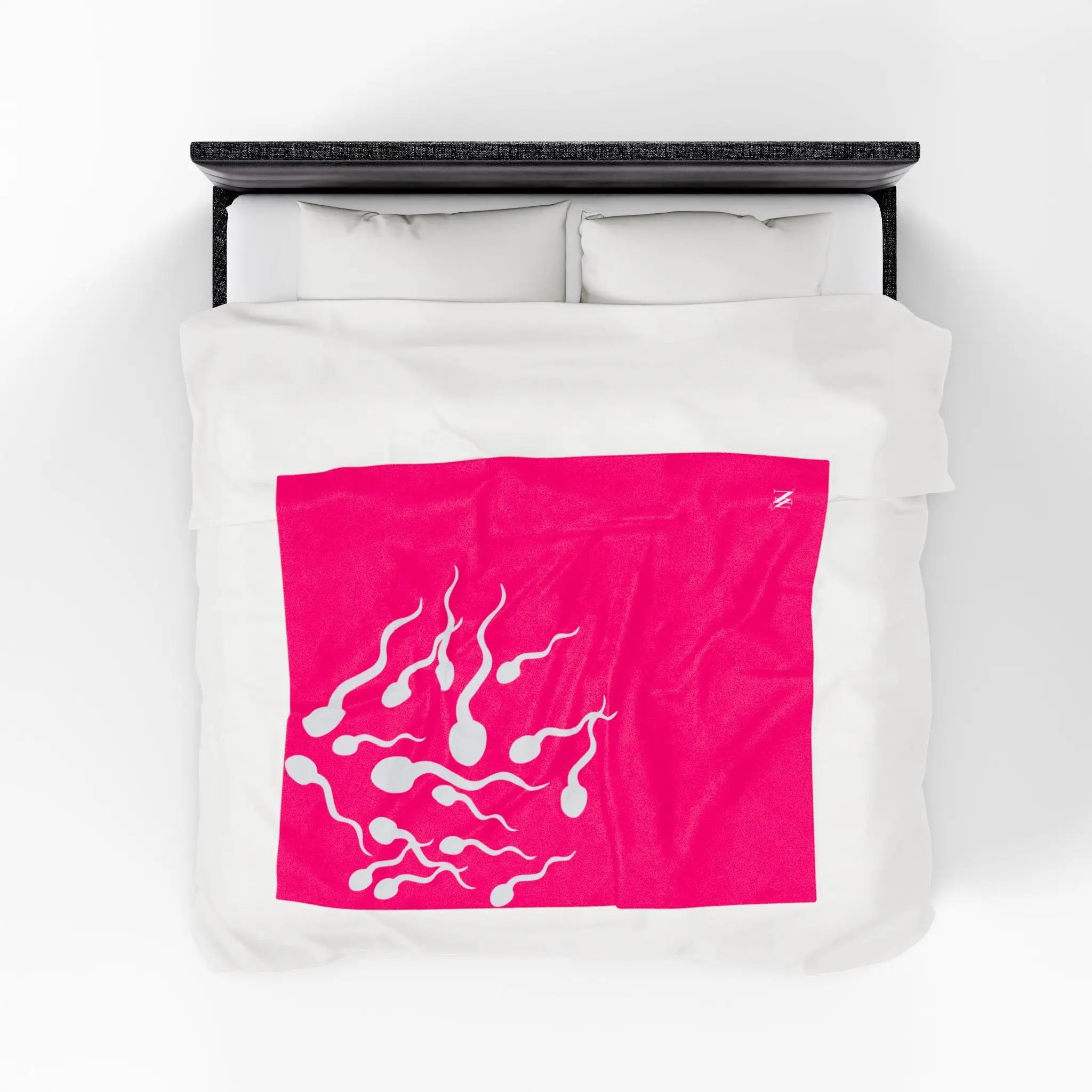 Sperm Catcher | Mix & Match Velveteen Fun-Flirty Lovers’ Blankets