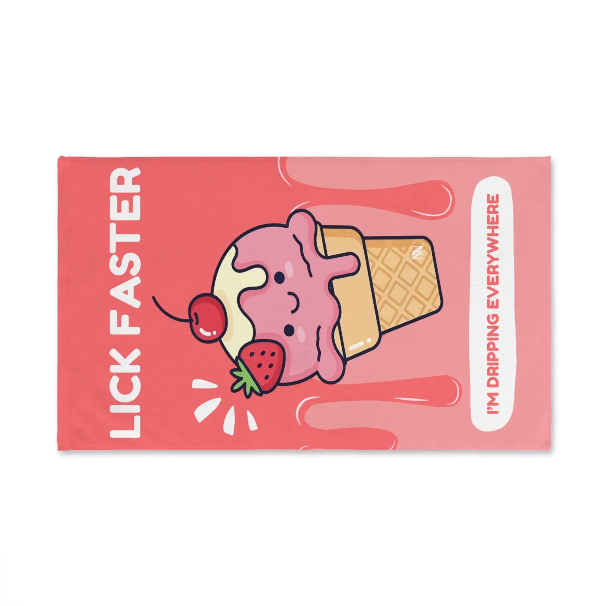 Lick Faster Cum Towel