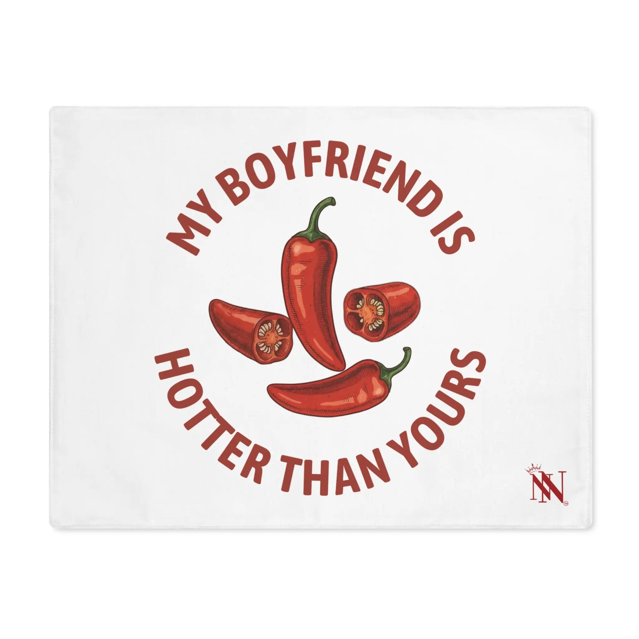 My Boyfriend is Hotter Than Yours Pepper | Mix & Match Playful Fun-Flirty Lovers’ Toy Mats