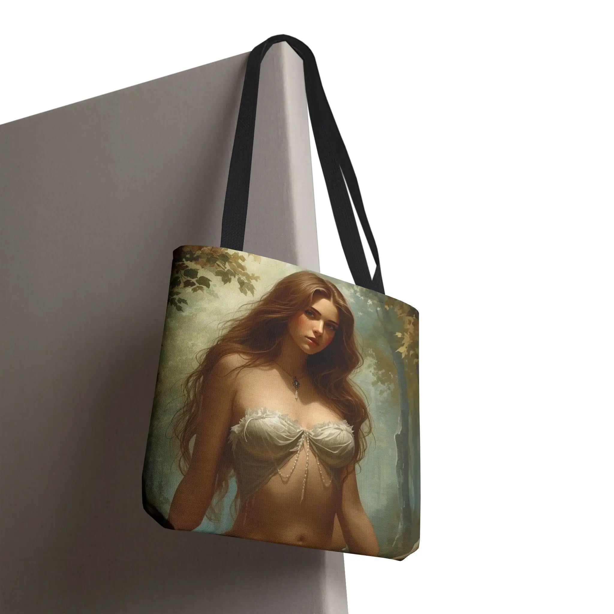 Fair Maiden Fantasy Women Everyday Weekend Getaway Tote Bag